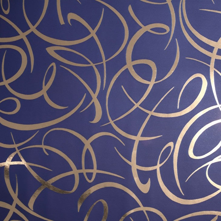 Clairefontaine Geschenkpapier – Arabesque blau, Secare-Rolle, 211953C