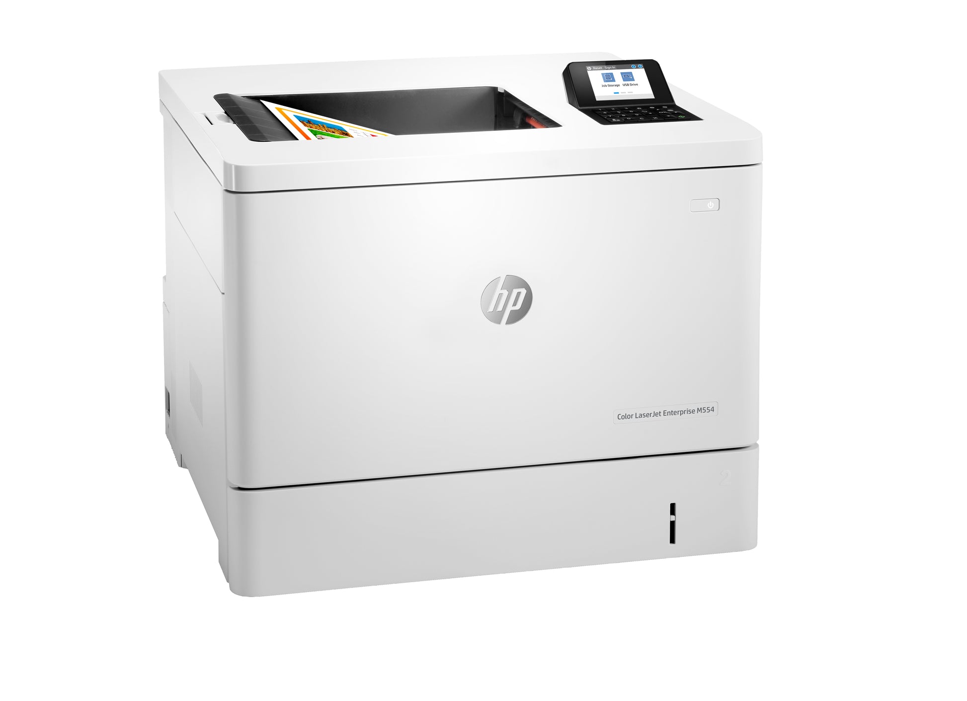 HP Color LaserJet Enterprise M554dn – A4, Farbe, Duplex, 33 S./Min., 1200 × 1200 dpi, LAN/USB