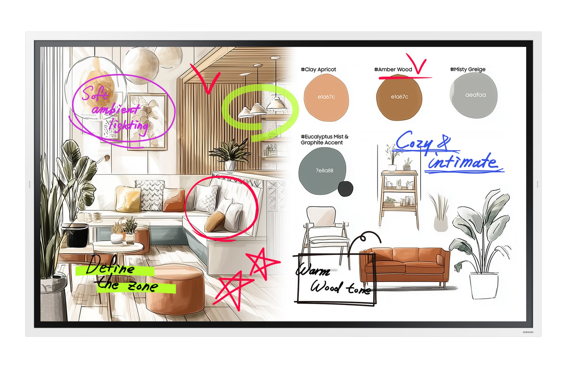 Samsung FLIP 5 Pro WM65FX – 65" Touch, 3840 × 2160 (4K)