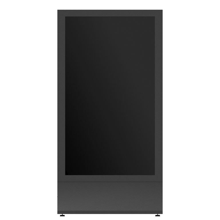 Hagor Digital-Signage-Stand für 65" Displays - zweiseitig, abschliessbar - Anthrazitgrau
