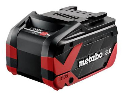 Metabo Ersatzakku – Li-Ion, 8000 mAh, 18 V – für Metabo