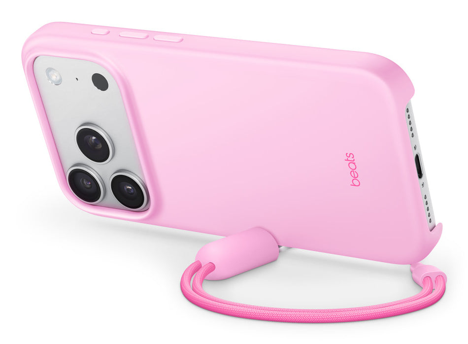 Apple Backcover – für Apple iPhone 17 Pro – rosa – PC – mit Ständer