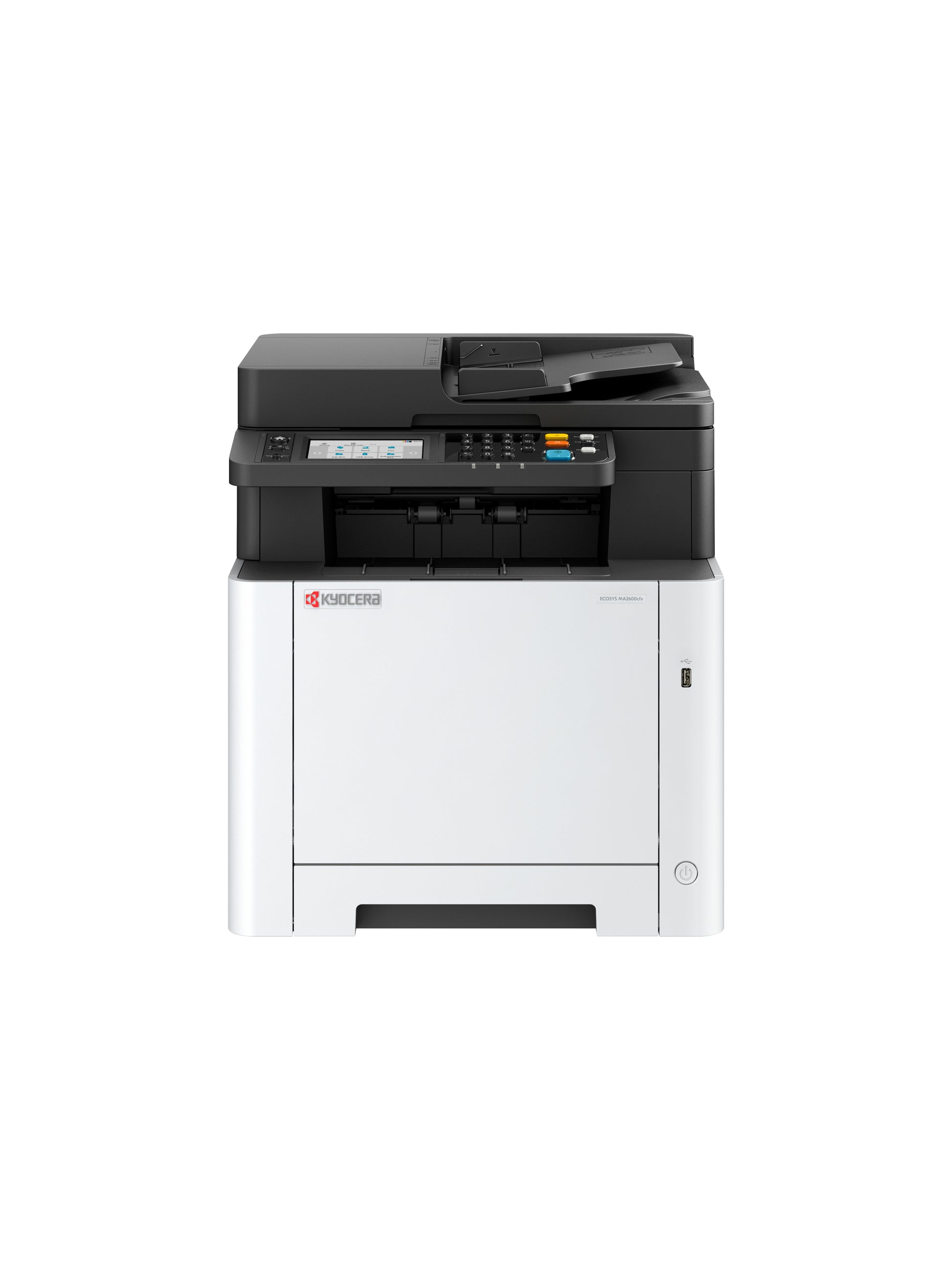Kyocera ECOSYS MA2600CFX – Farbiges Laser-MFP A4, 4-in-1 – USB/LAN – Duplex, Duplex-ADF – 26 ppm S/W
