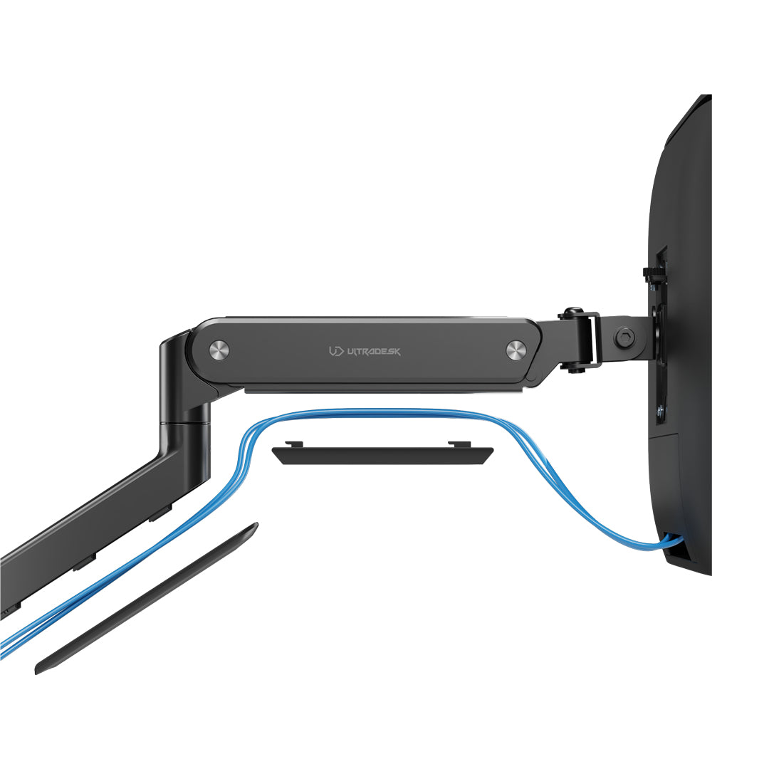Ultradesk Monitorarm Tischhalterung – 1 Monitor – bis 32" – VESA 75×75/100×100 mm – bis 10 kg/Monitor