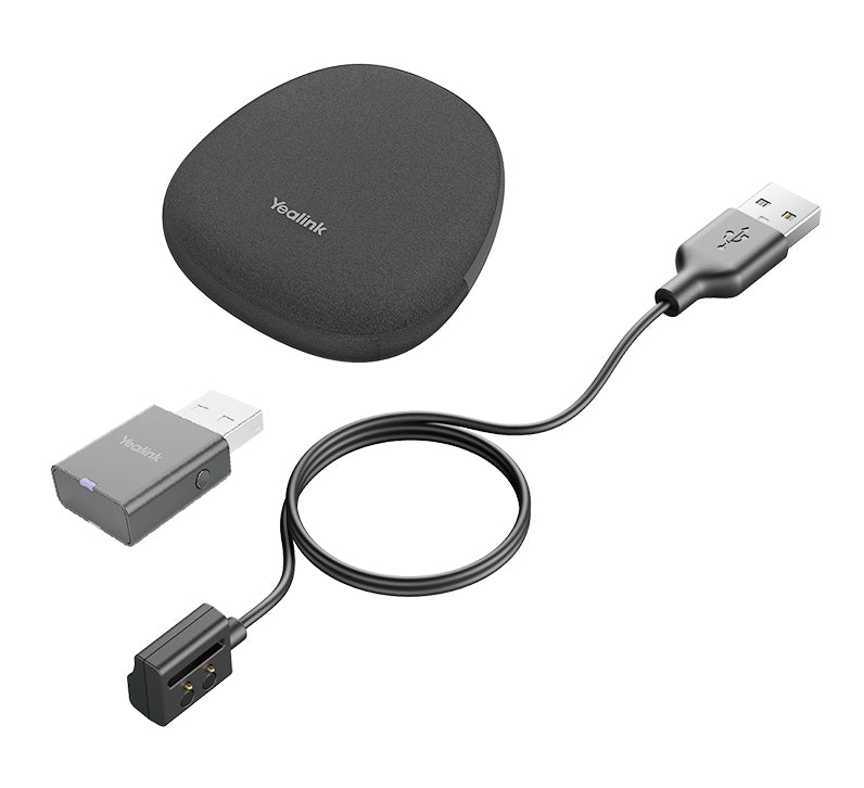 Yealink Zubehörset, Schwarz, für WH62, WH66