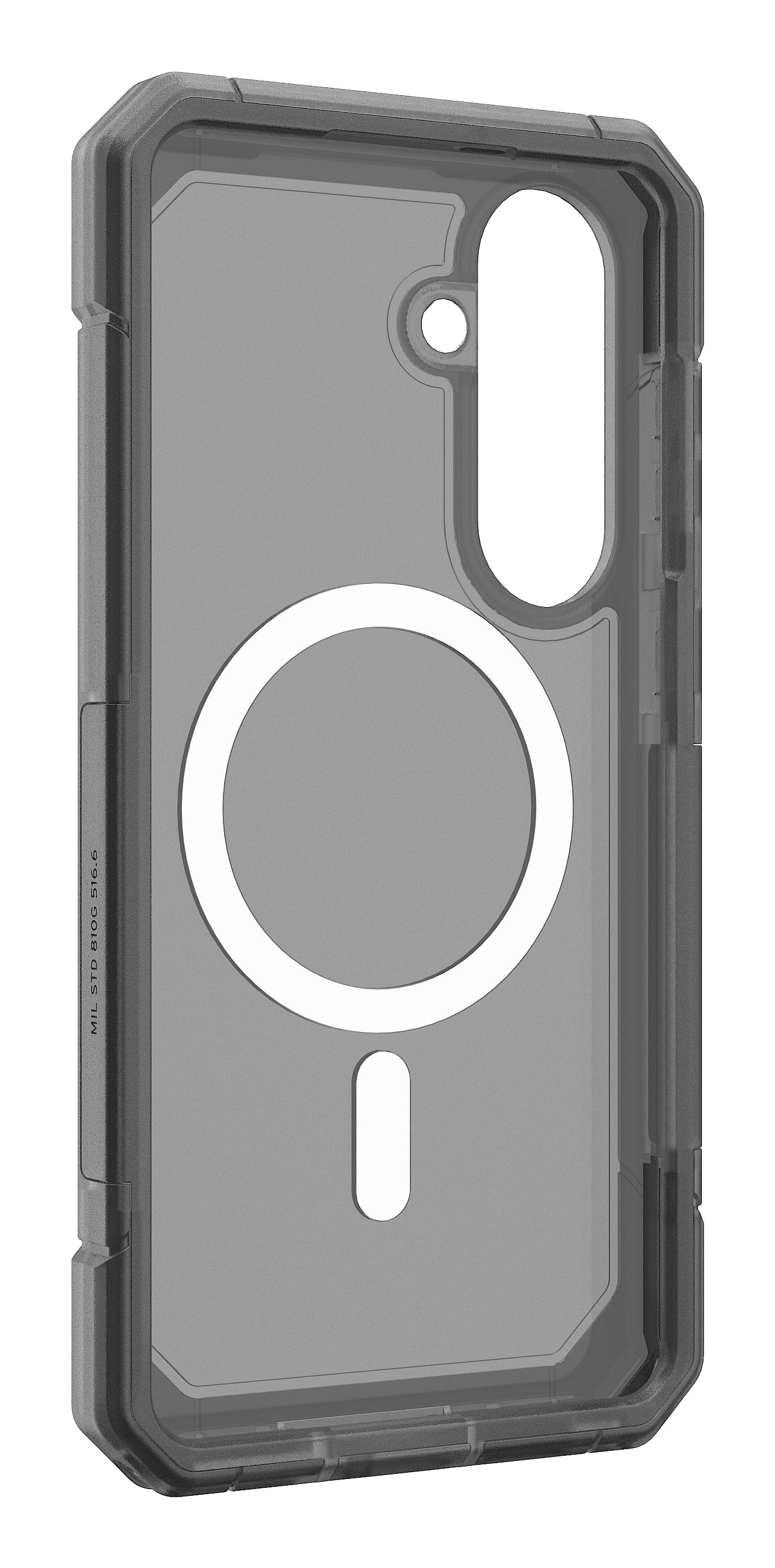 Urban Armor Gear UAG Trooper – Rückcover – für Samsung Galaxy S26+ – MagSafe, mit Ständer, PC, Asche