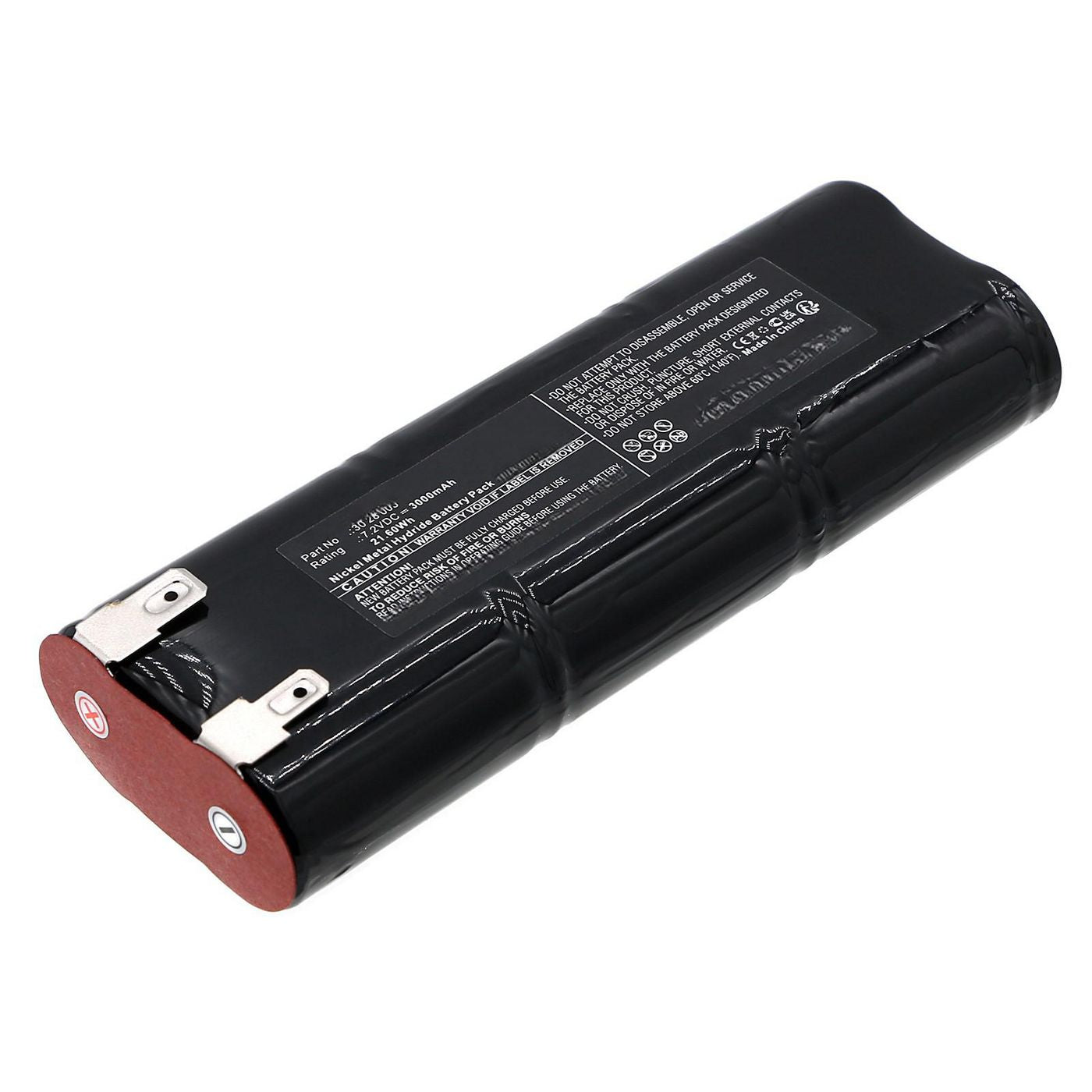 CoreParts Akku MBXVAC-BA0497 – 21,6 Wh, 7,2 V, für Fakir IC 1022, 1 Stück