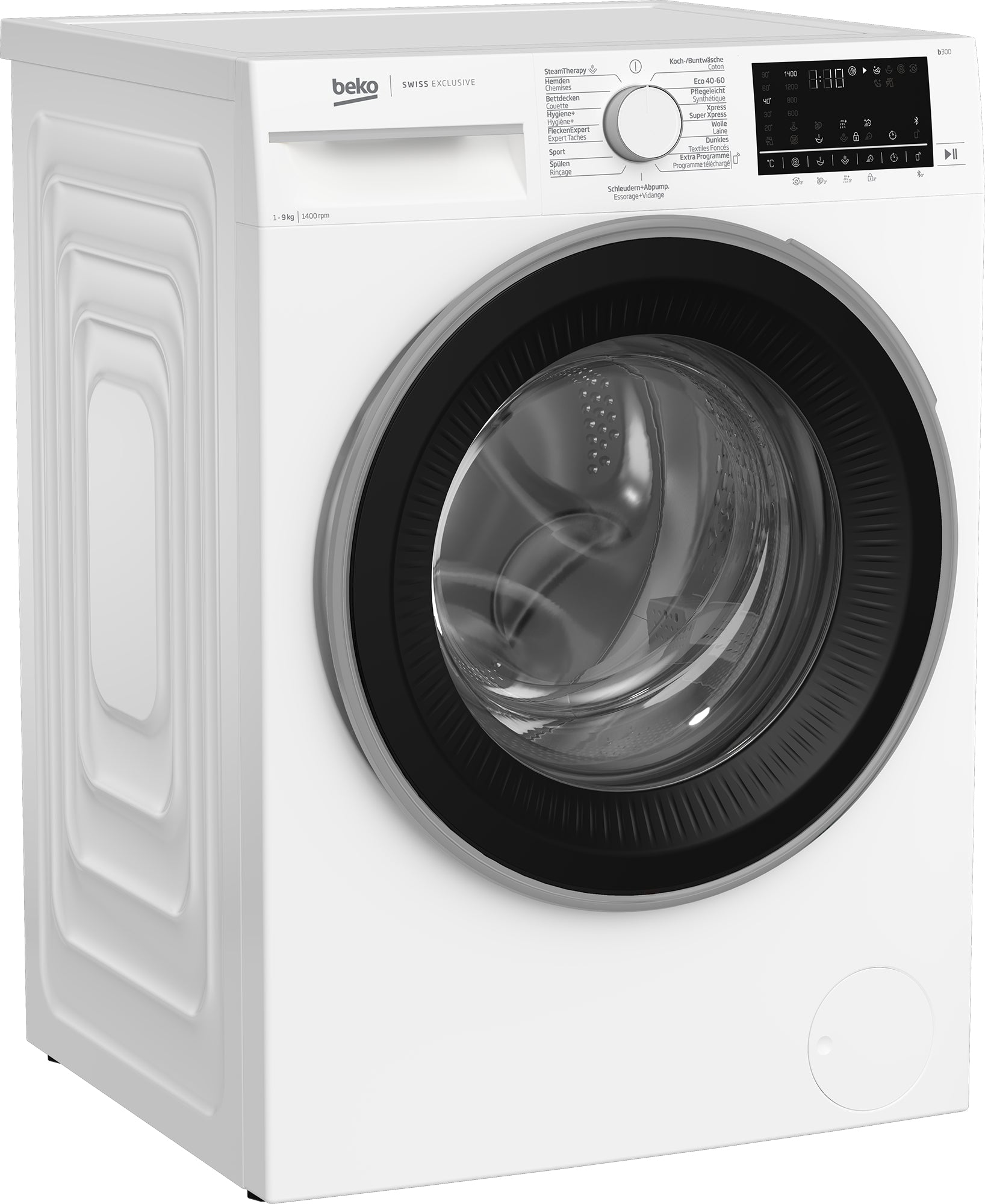 Beko Waschmaschine WM325 – 9 kg, 1400 U/min, Energieeffizienzklasse A – weiss