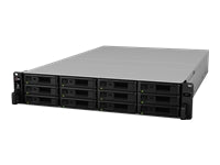 Synology RX1217 – 12-Bay Rack 2U NAS – für 2,5"/3,5" HDD/SSD, SATA