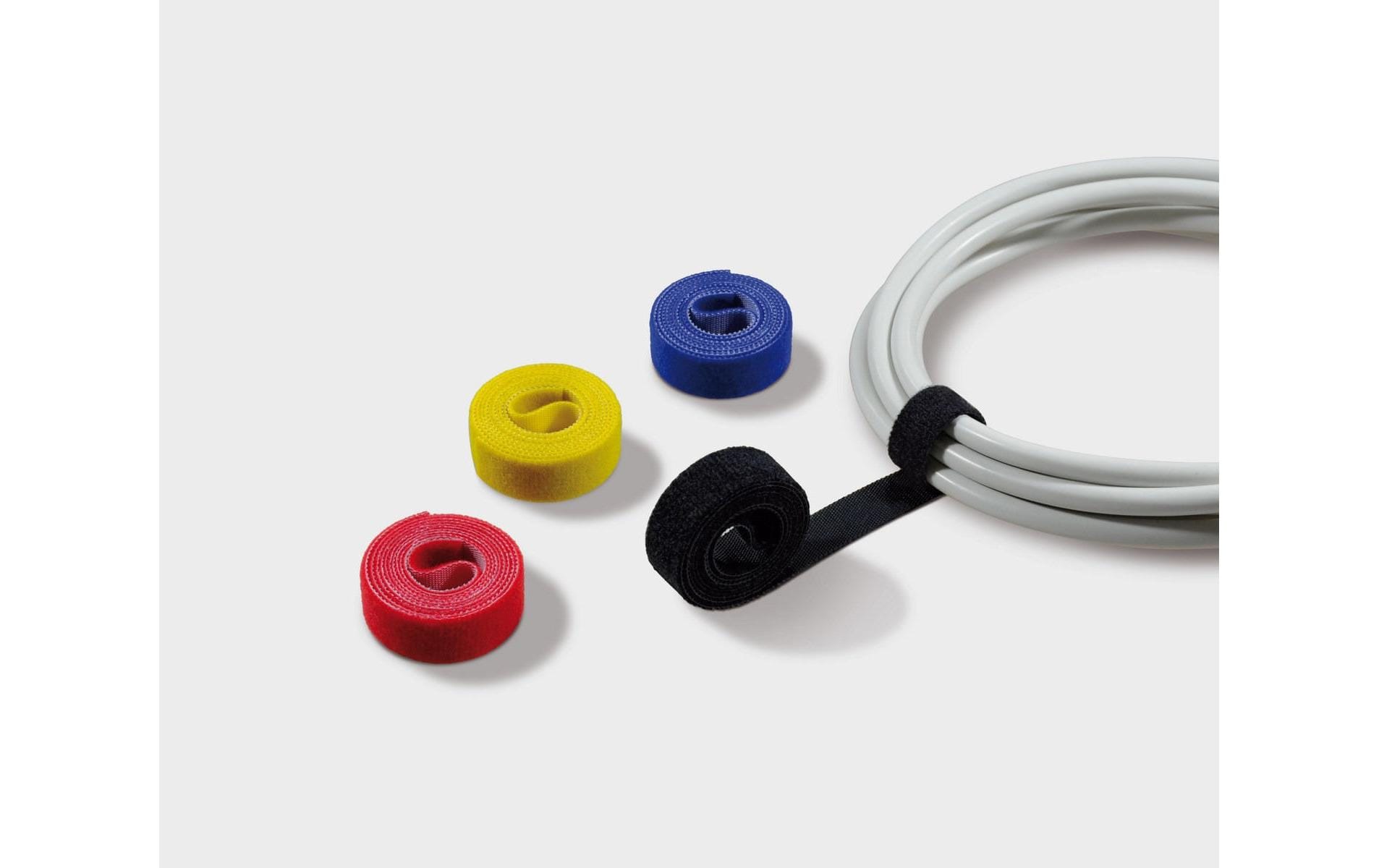 Label-the-cable Klettbandrolle, 16 mm × 1 m, 4 Stück