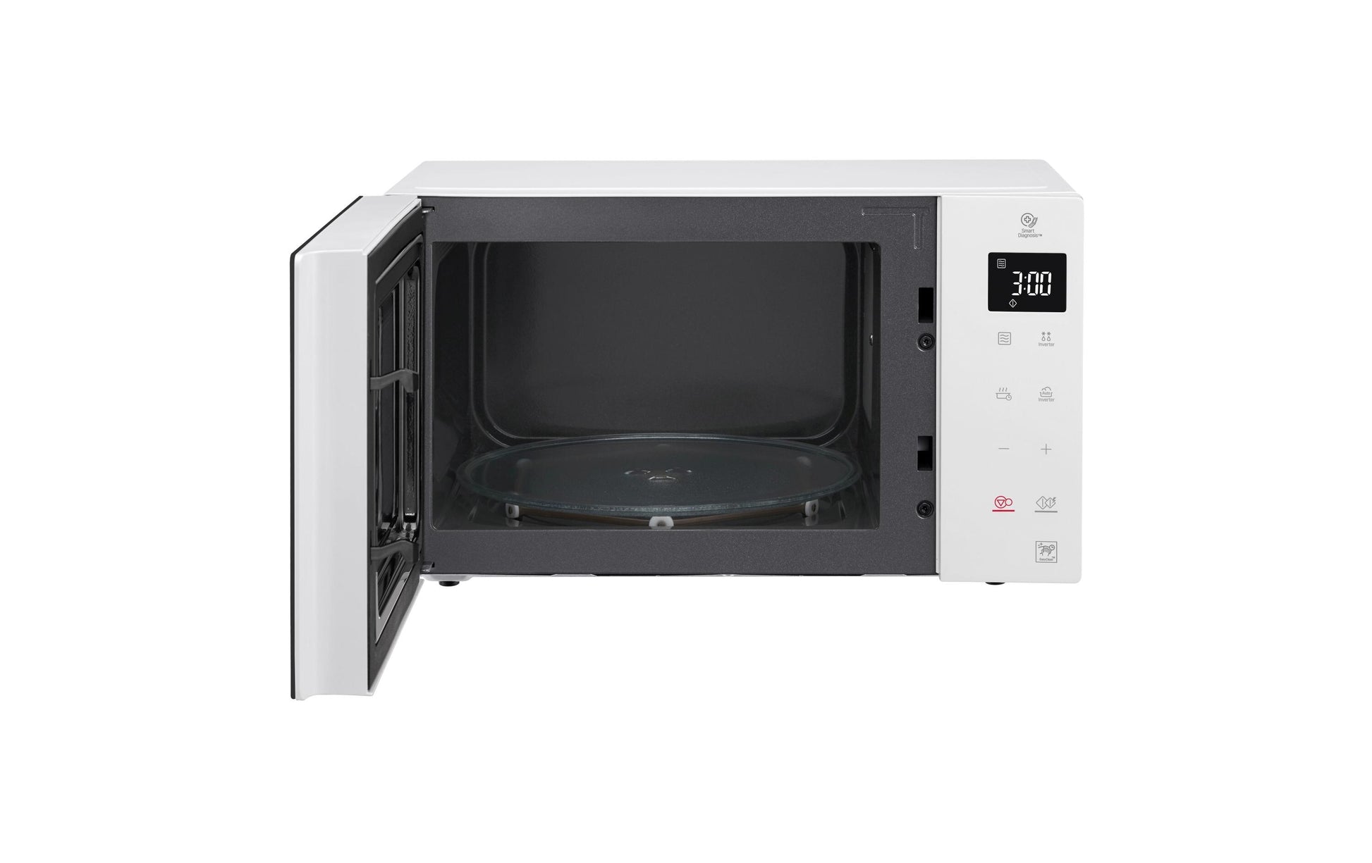 LG Solo-Mikrowelle MS23NECBW – 23 l, Inverter, 1000 W – weiss