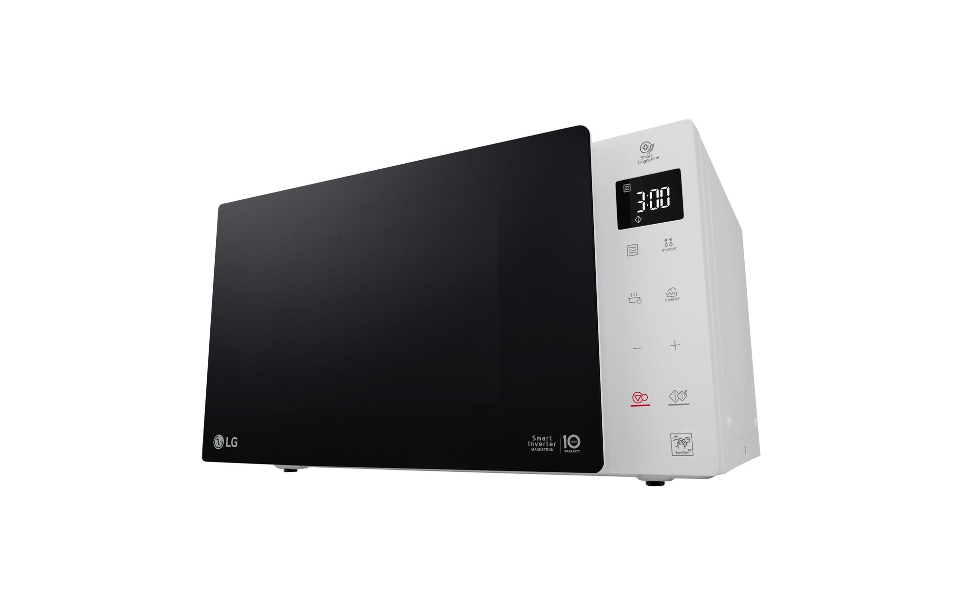 LG Solo-Mikrowelle MS23NECBW – 23 l, Inverter, 1000 W – weiss