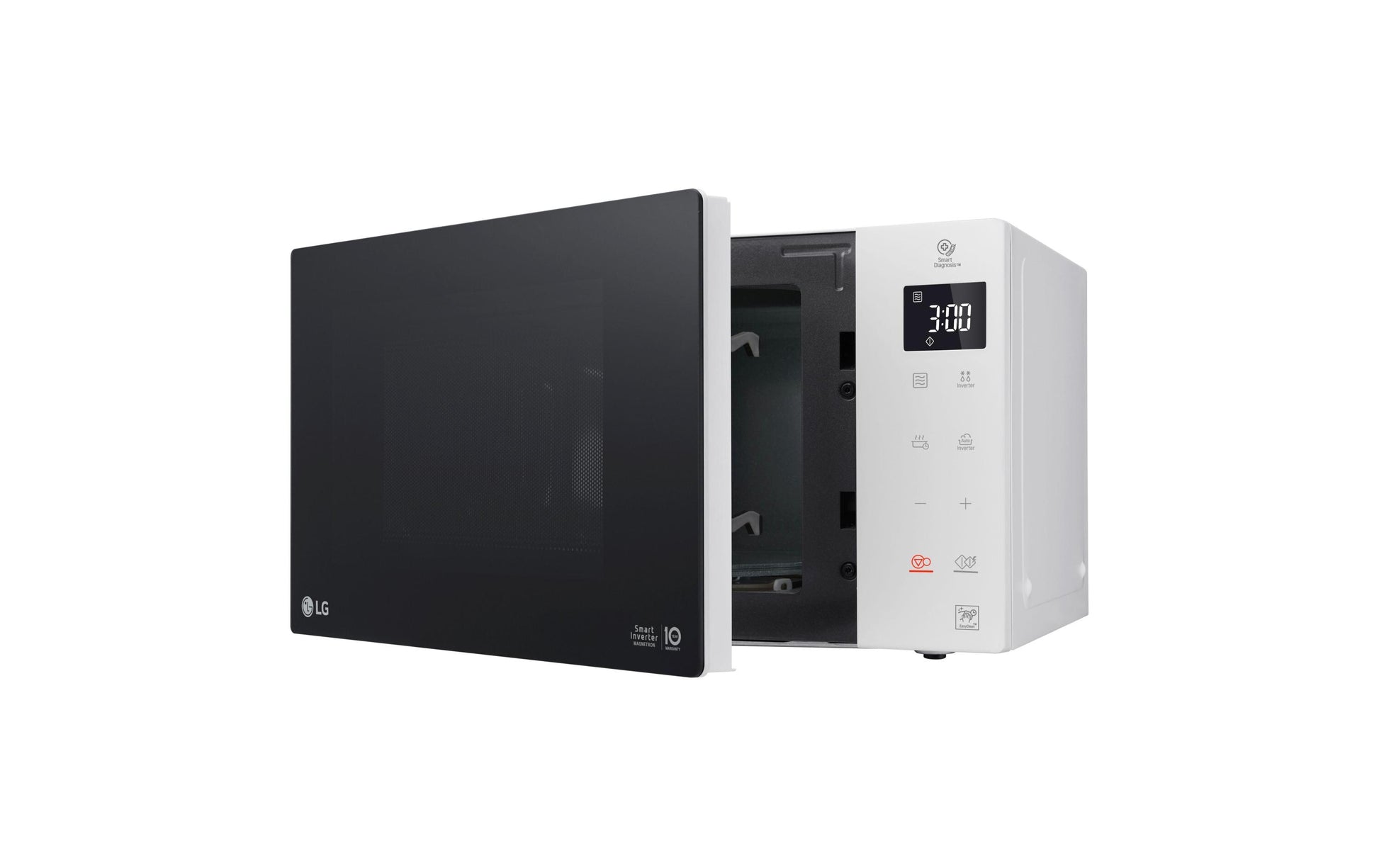 LG Solo-Mikrowelle MS23NECBW – 23 l, Inverter, 1000 W – weiss