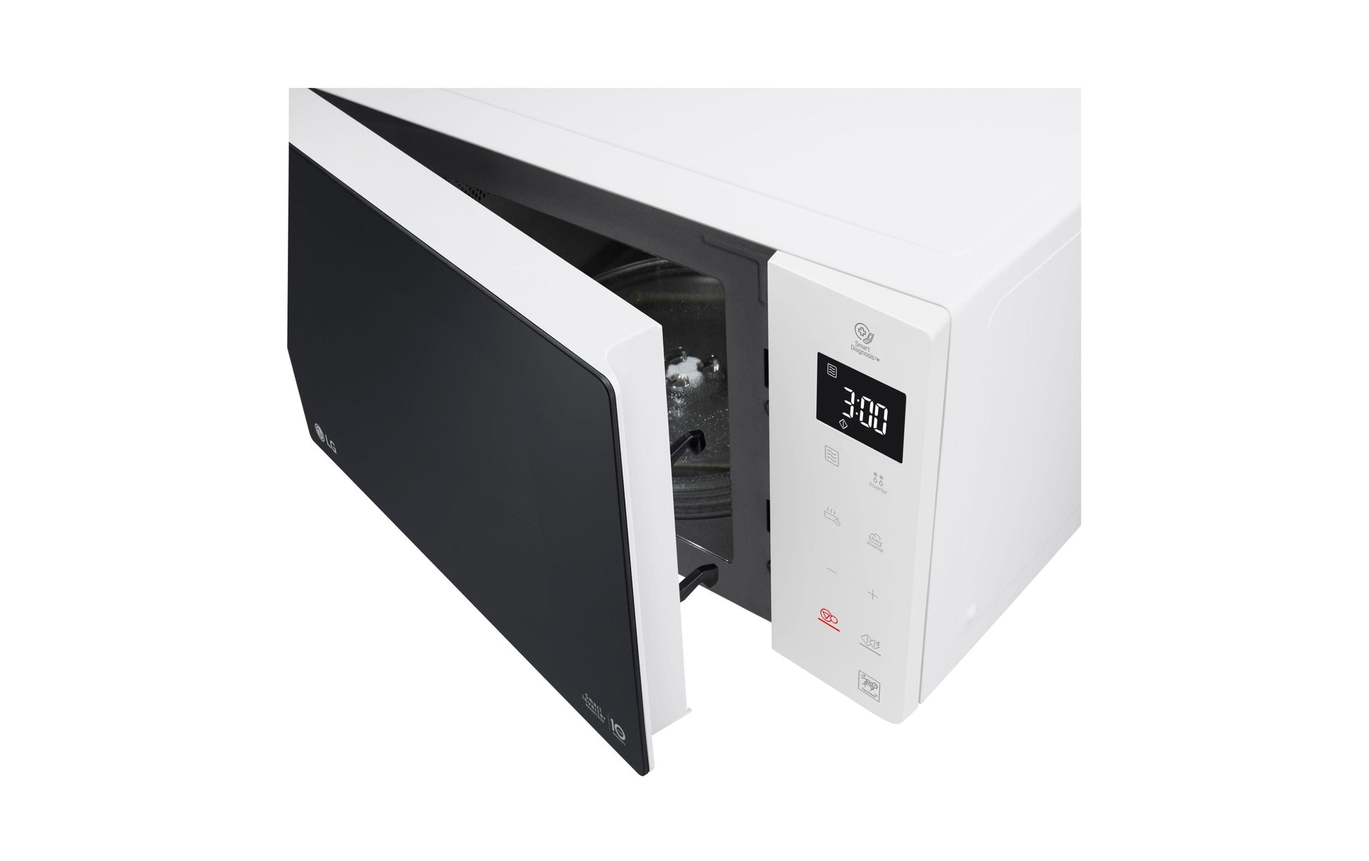 LG Solo-Mikrowelle MS23NECBW – 23 l, Inverter, 1000 W – weiss