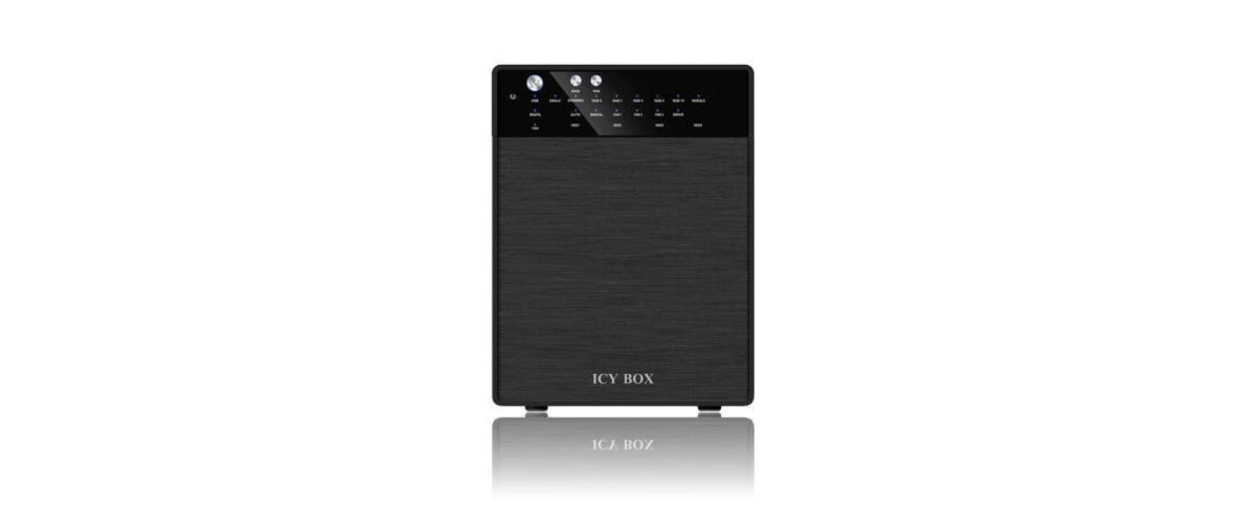ICY BOX IB-RD3640SU3 – 4-Schacht HDD-Gehäuse – USB 3.0, eSATA – für 3,5" HDD, SATA