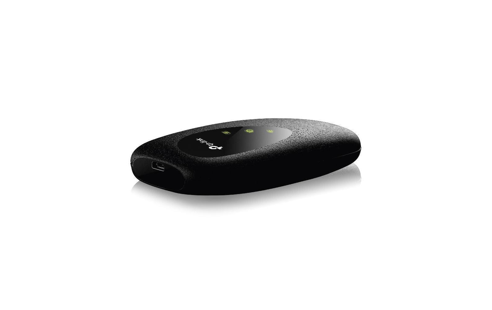 TP-Link M7200 – Mobiler LTE-Router, Wi-Fi 4, bis 300 Mbit/s, Micro-SIM, Schwarz