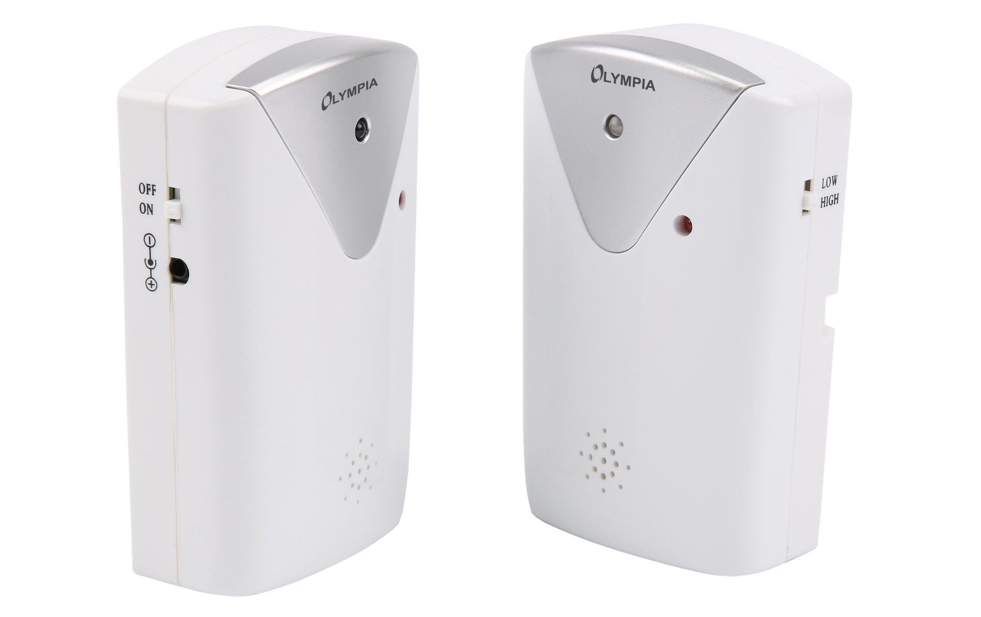 Olympia 5964 – IR-Lichtschranke, Funk, 20 m Reichweite – Weiss, für Olympia Protect ProHome