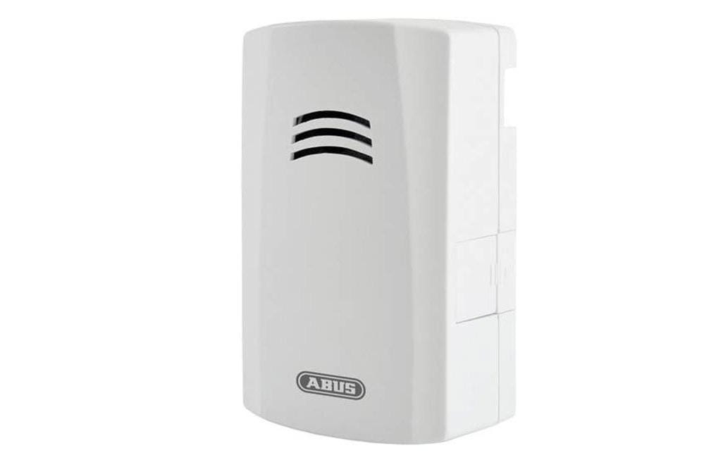 ABUS HSWM10000 – Wassermelder, 85 dB, Batteriebetrieben (9 V) – Weiss