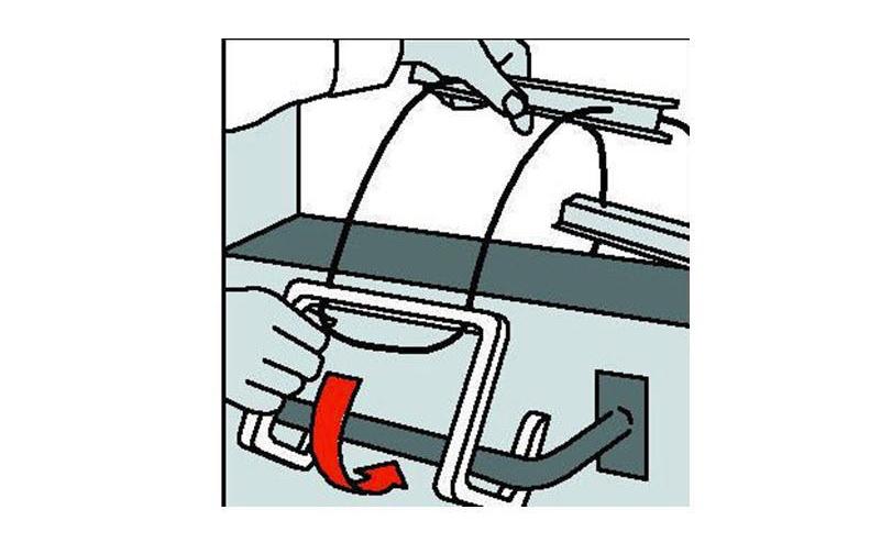 Mentrex AG Mentrex KF-A – Rettungsleiter, ausklappbar, 12 m – silber