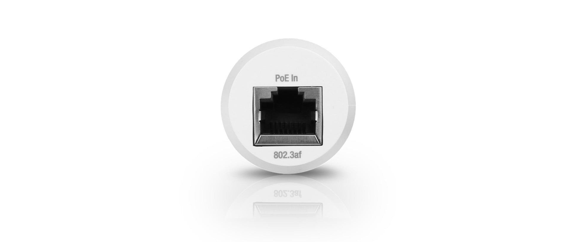 Ubiquiti INS-3AF-USB Adapter PoE zu USB – 48 V Eingang, 5 V/2 A Ausgang, 1× USB 2.0, Weiss