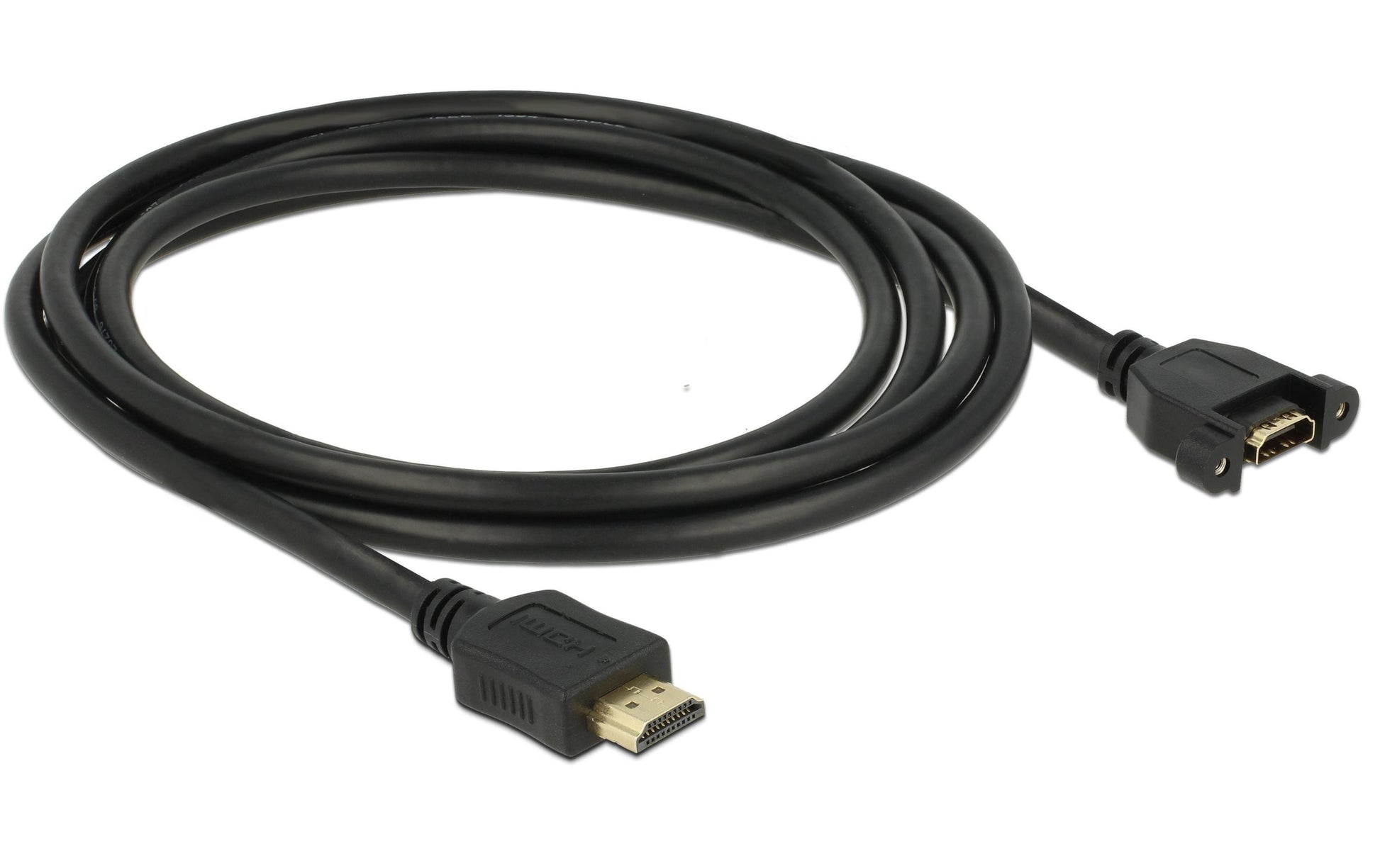 DeLOCK HDMI Verlängerungskabel 4K 30 Hz – 2 m – Ethernet