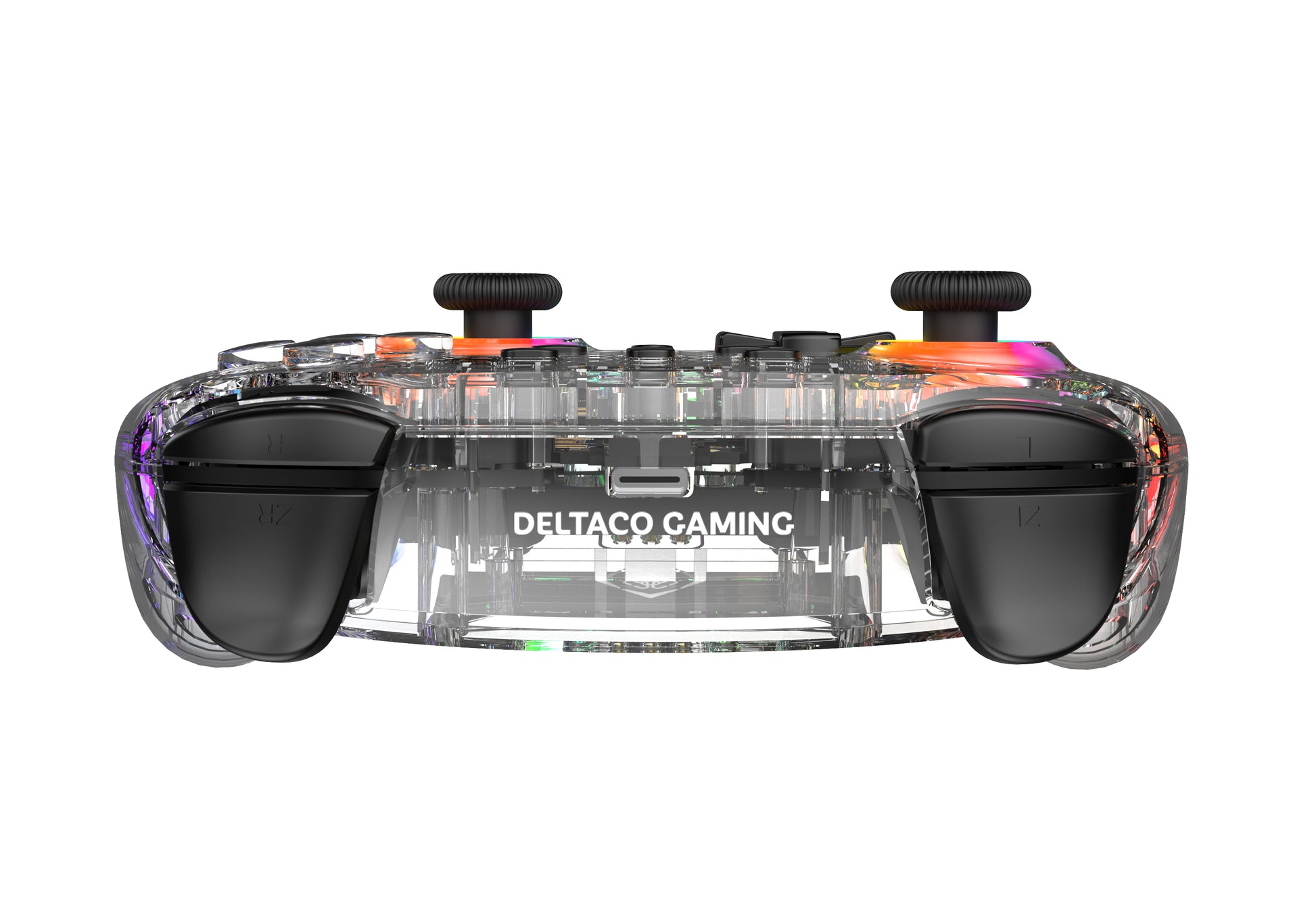 Deltaco Gaming GAM-198-T – Gamepad – USB + Bluetooth, RGB, Turbo, für Nintendo Switch, Android & PC