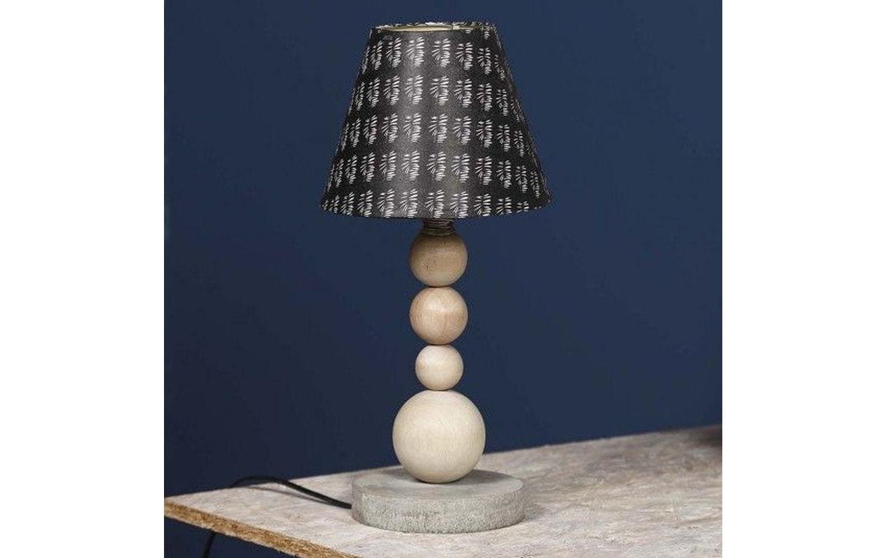 Creativ Company Holzperlen – Braun – Ø 20 mm, Loch 4 mm – 14 Stk.