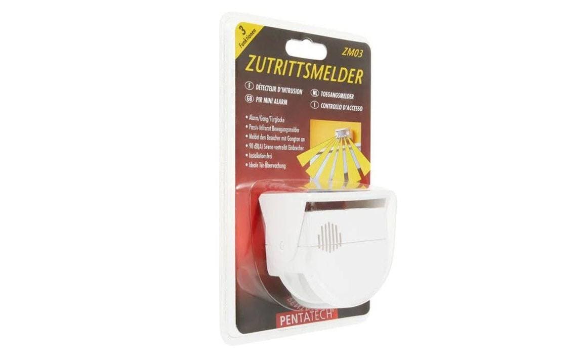 Pentatech ZM03 – Bewegungsmelder (PIR), Funk, 100°, 10 m