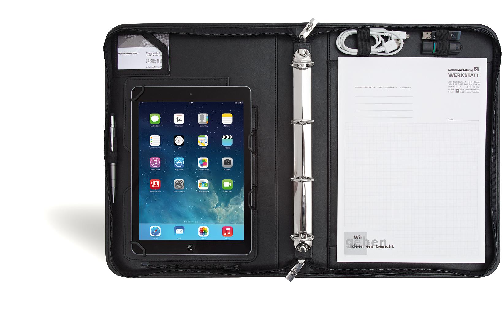 Wedo Tablet-Hülle für Tablets bis 10,5" – Schwarz