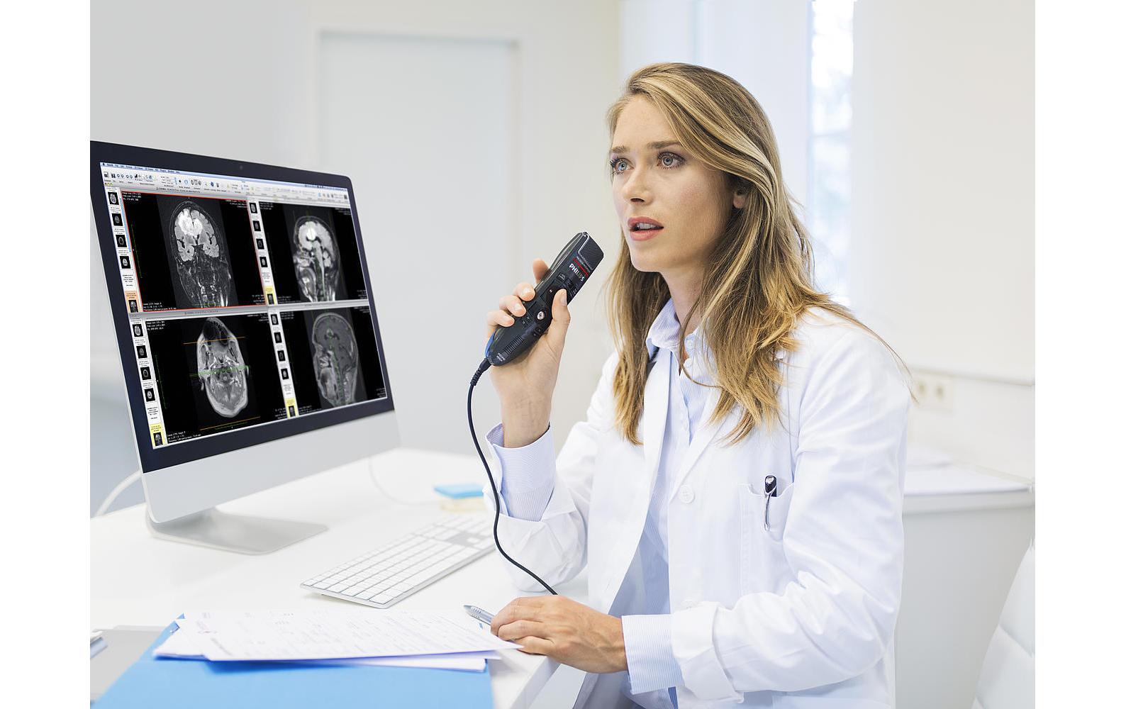 Philips SpeechMike III Pro Premium LFH3500 – Diktiergerät, USB, Schwarz