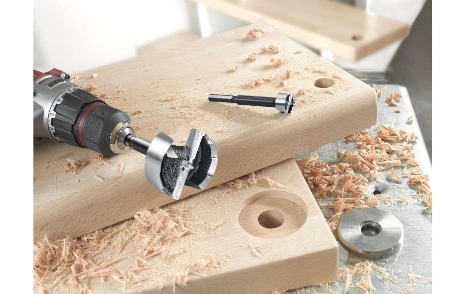 kwb Forstnerbohrer 16 mm Zylinderschaft – für Holz – 1 Stk