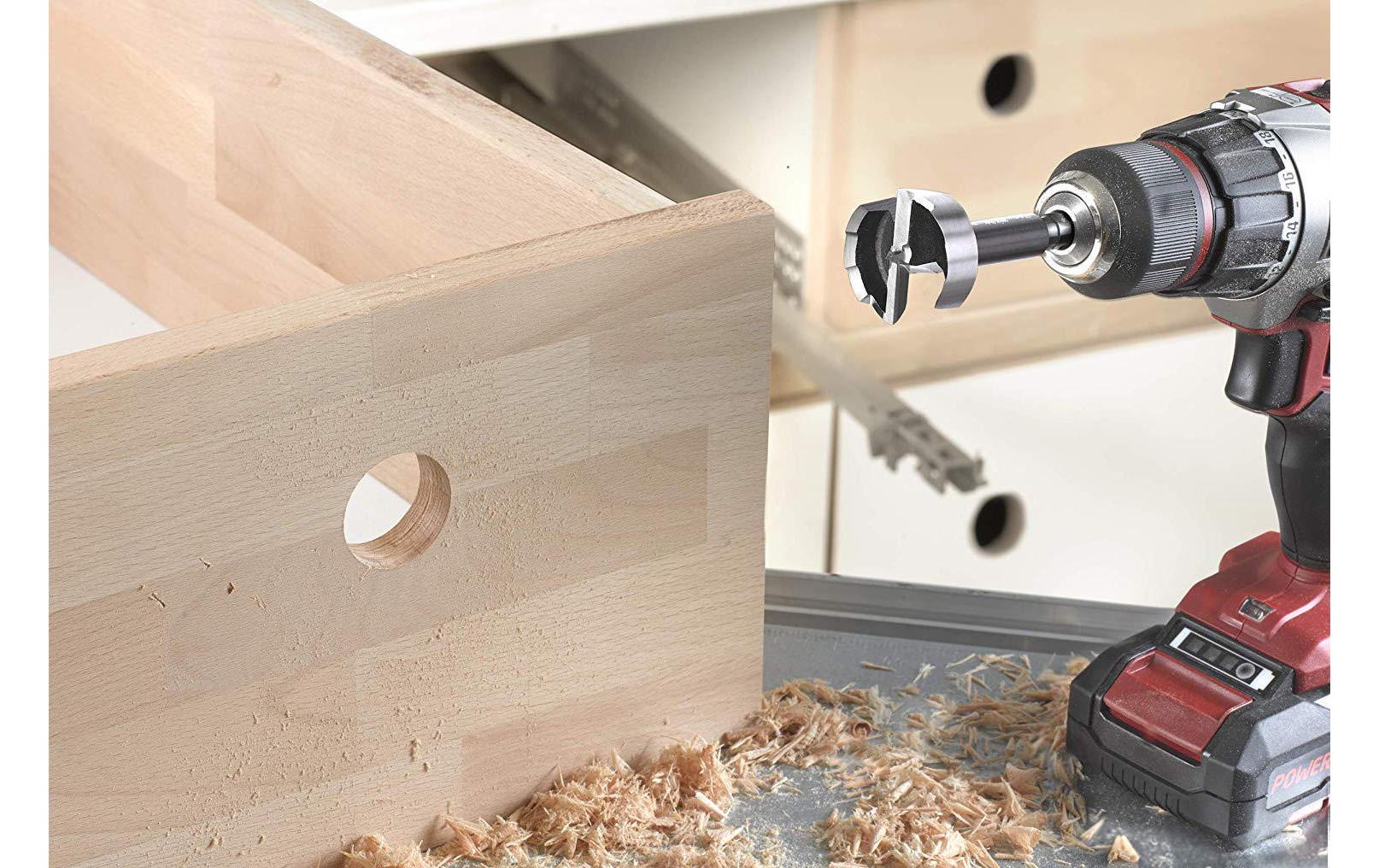 kwb Forstnerbohrer 50 mm Stahl Zylinderschaft – für Holz – 1 Stk