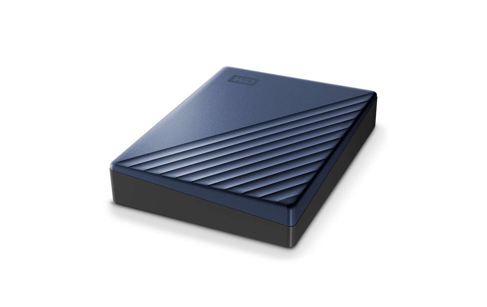 Western Digital My Passport Ultra Speichergerät – 4 TB, USB 3.0, 2,5" Blau