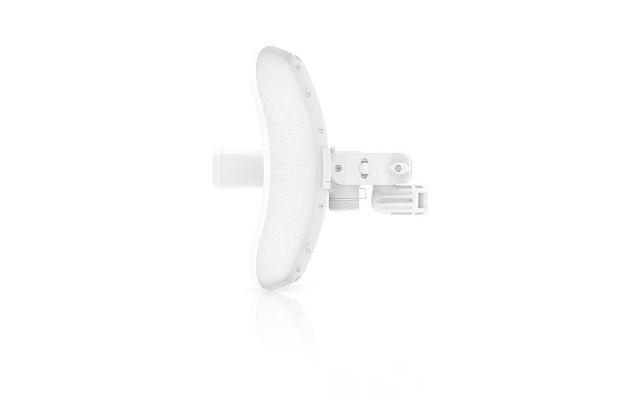 Ubiquiti airMAX LiteBeam ac Gen2 – 5 GHz Funkbrücke, 23 dBi, 450 Mbit/s, 1× Ethernet (RJ-45), PoE, Weiss