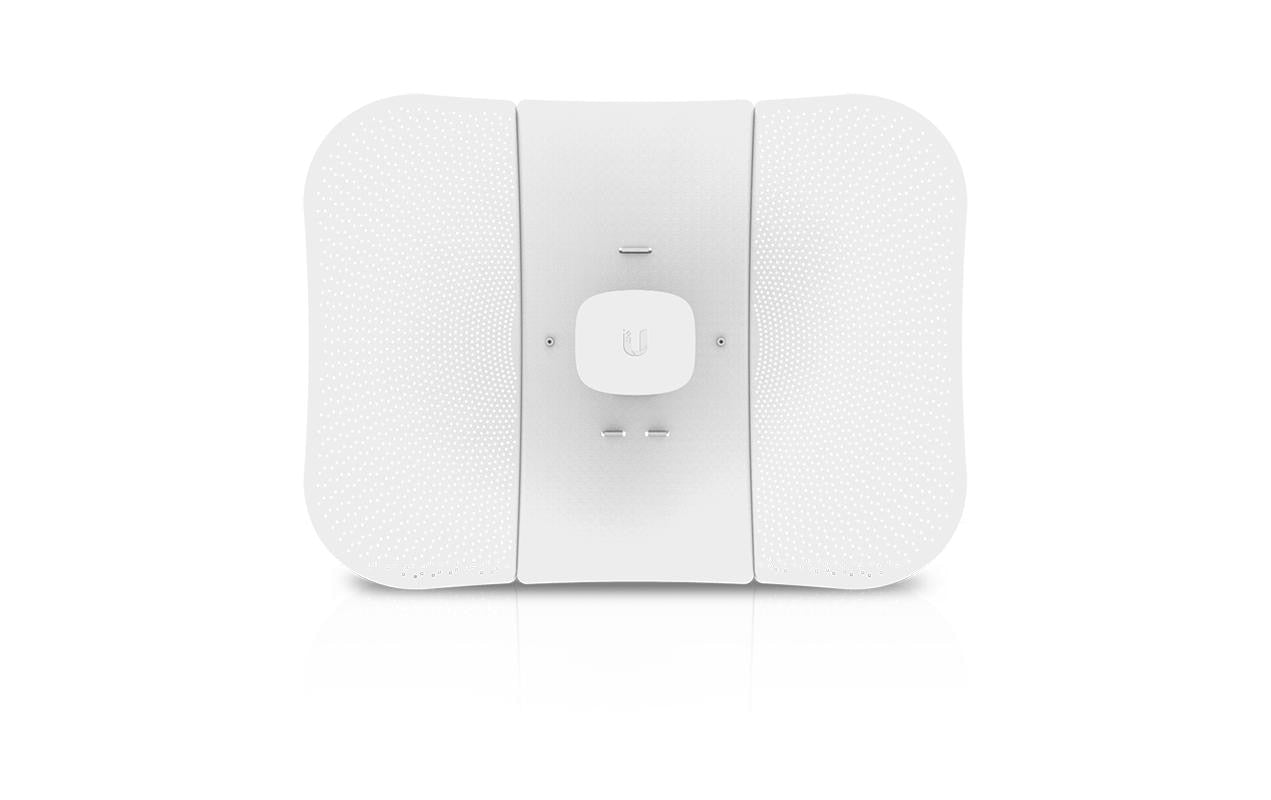 Ubiquiti airMAX LiteBeam ac Gen2 – 5 GHz Funkbrücke, 23 dBi, 450 Mbit/s, 1× Ethernet (RJ-45), PoE, Weiss