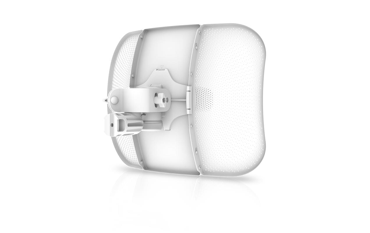 Ubiquiti airMAX LiteBeam ac Gen2 – 5 GHz Funkbrücke, 23 dBi, 450 Mbit/s, 1× Ethernet (RJ-45), PoE, Weiss