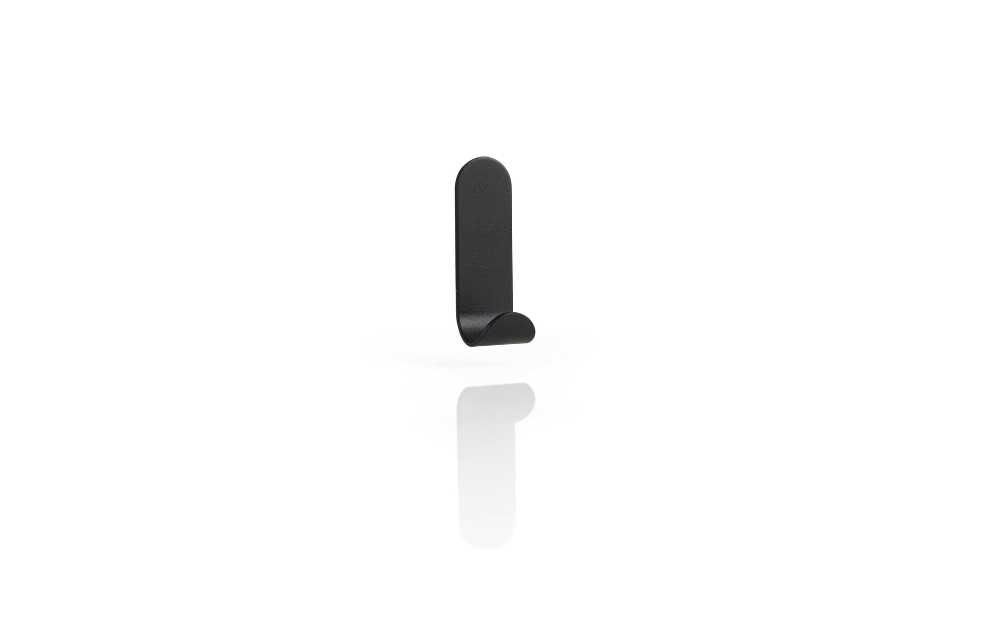 Zone Denmark Haken – Edelstahl – Schwarz – 25 × 75 × 33 mm