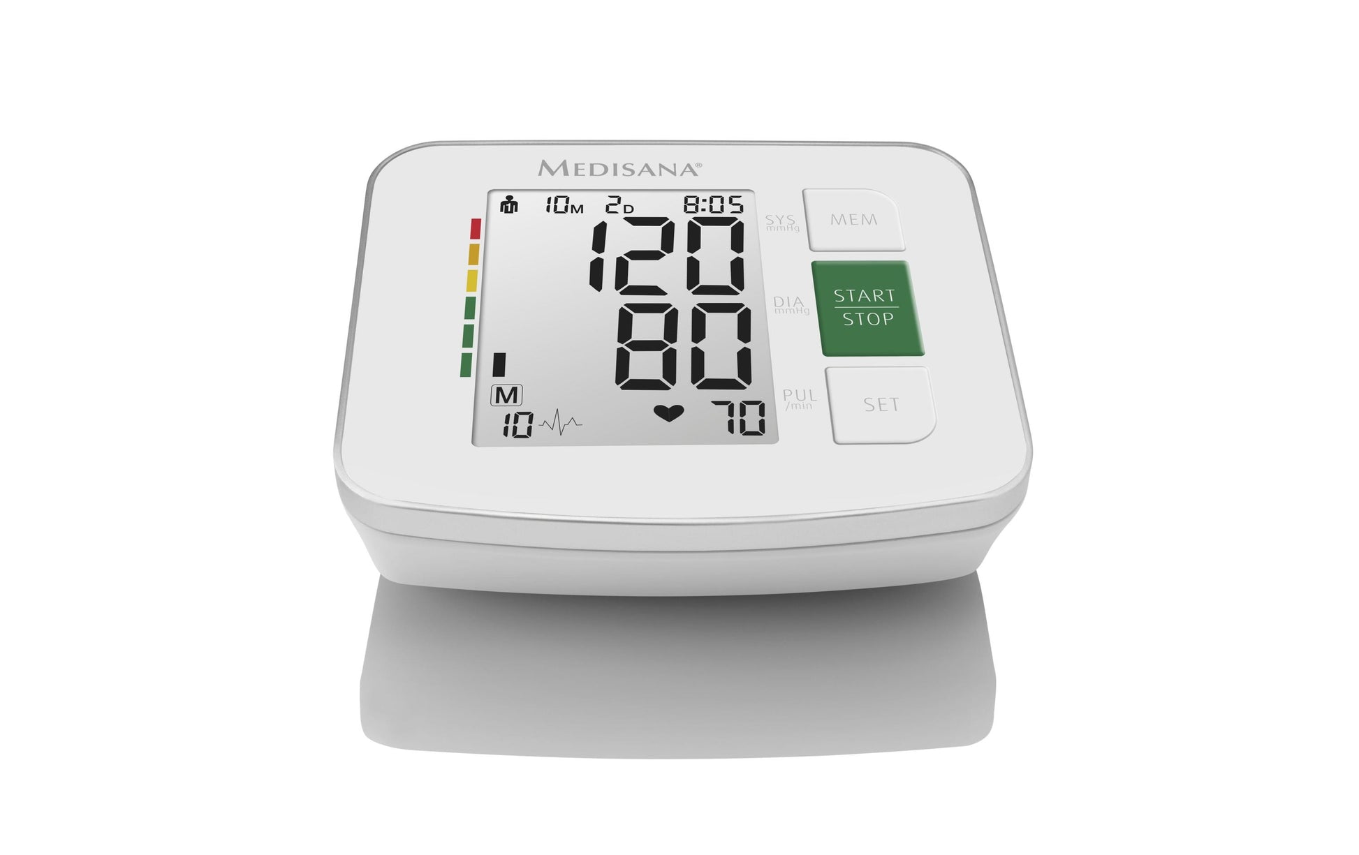 Medisana Blutdruckmessgerät BU 512 – Oberarm, automatisch – Arrhythmie-Erkennung, 180 Speicherplätze