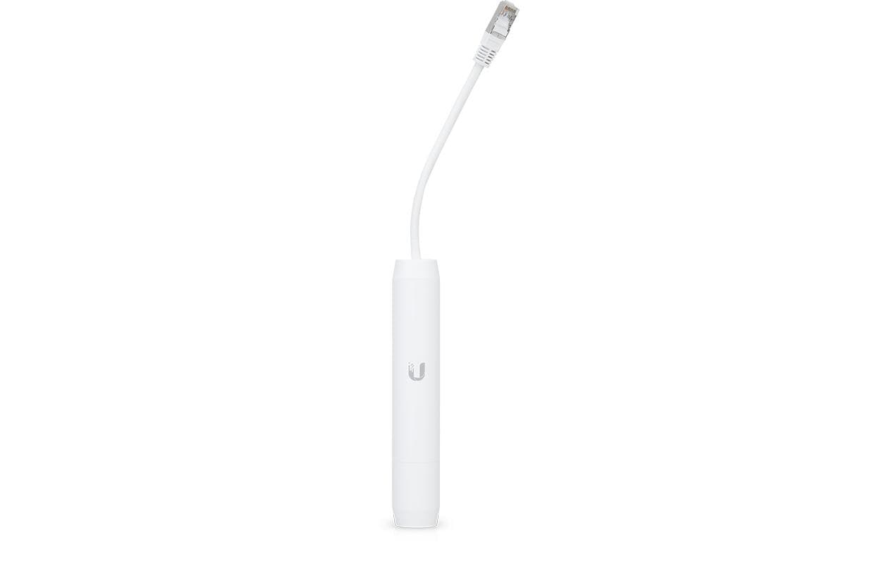 Ubiquiti INS-3AF-O-G PoE-Outdoor-Adapter – Gigabit Ethernet, 2× RJ-45, IEEE 802.3af, 15 kV Überspannungsschutz