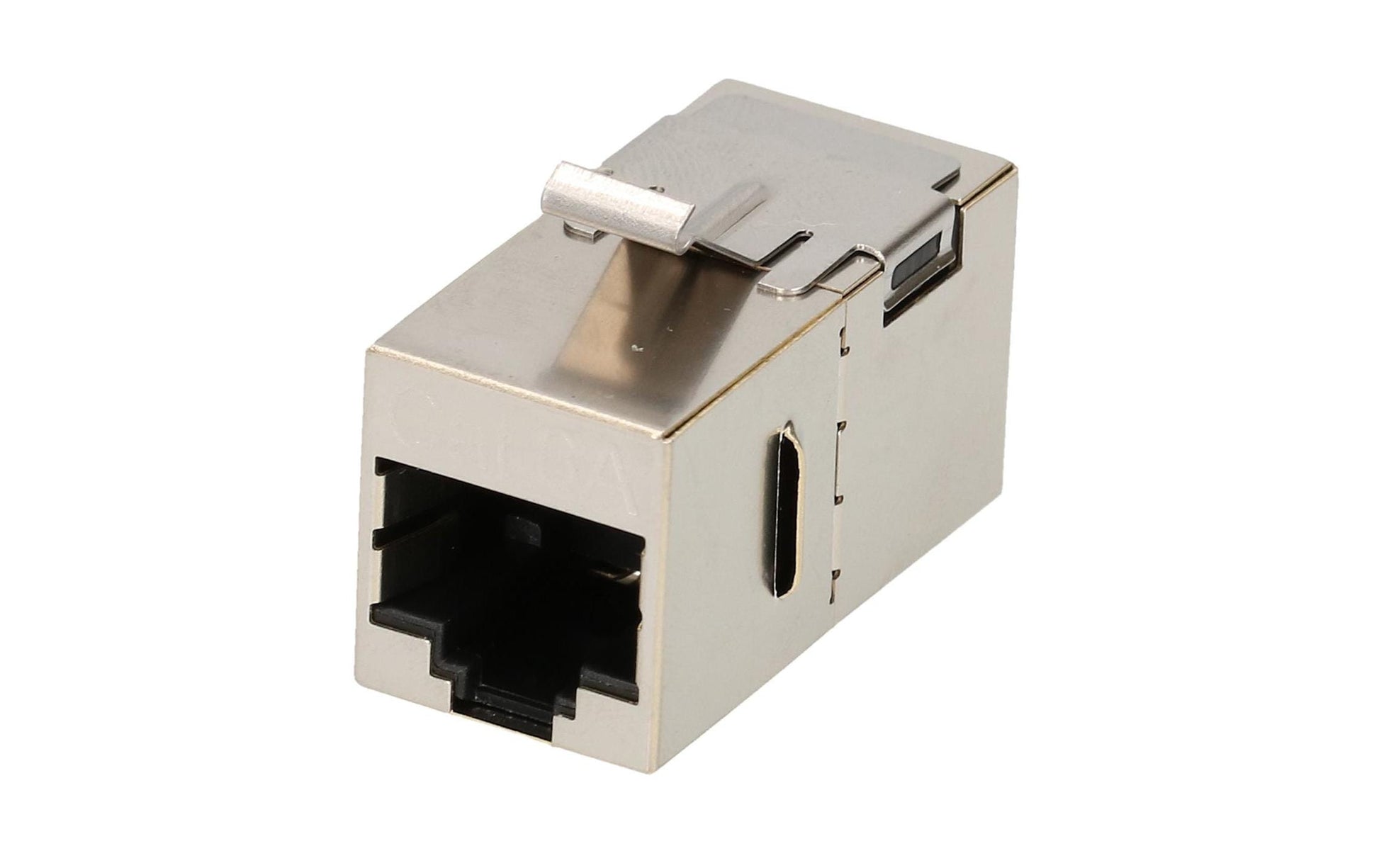 Bachmann Keystone-Modul CAT6 – RJ-45, geschirmt, Edelstahl