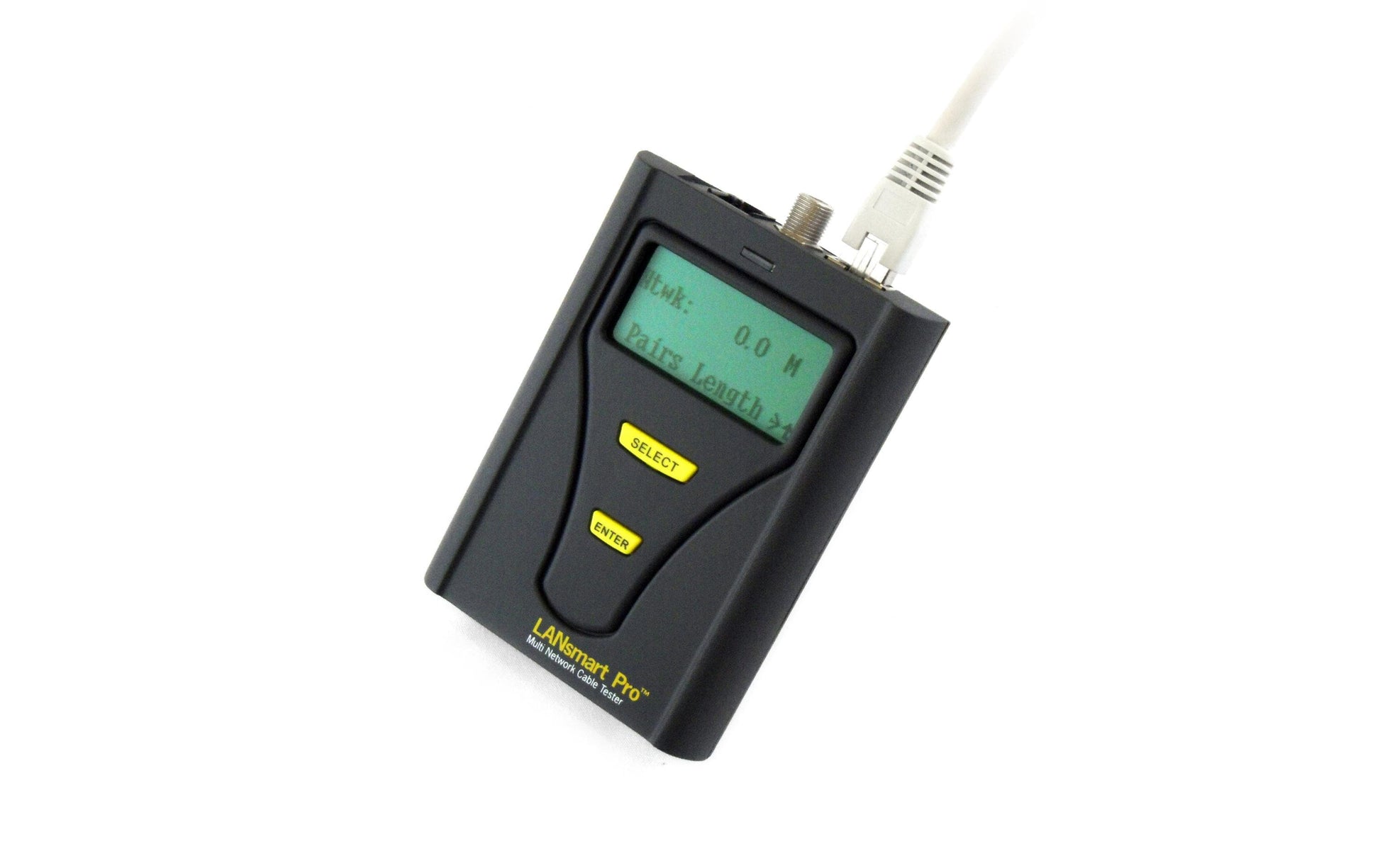 HOBBES LANsmart Pro – Netzwerkkabel-Tester – RJ45/RJ11, Koax/Telefonkabel, LCD, für Cat5/Cat5e/Cat6