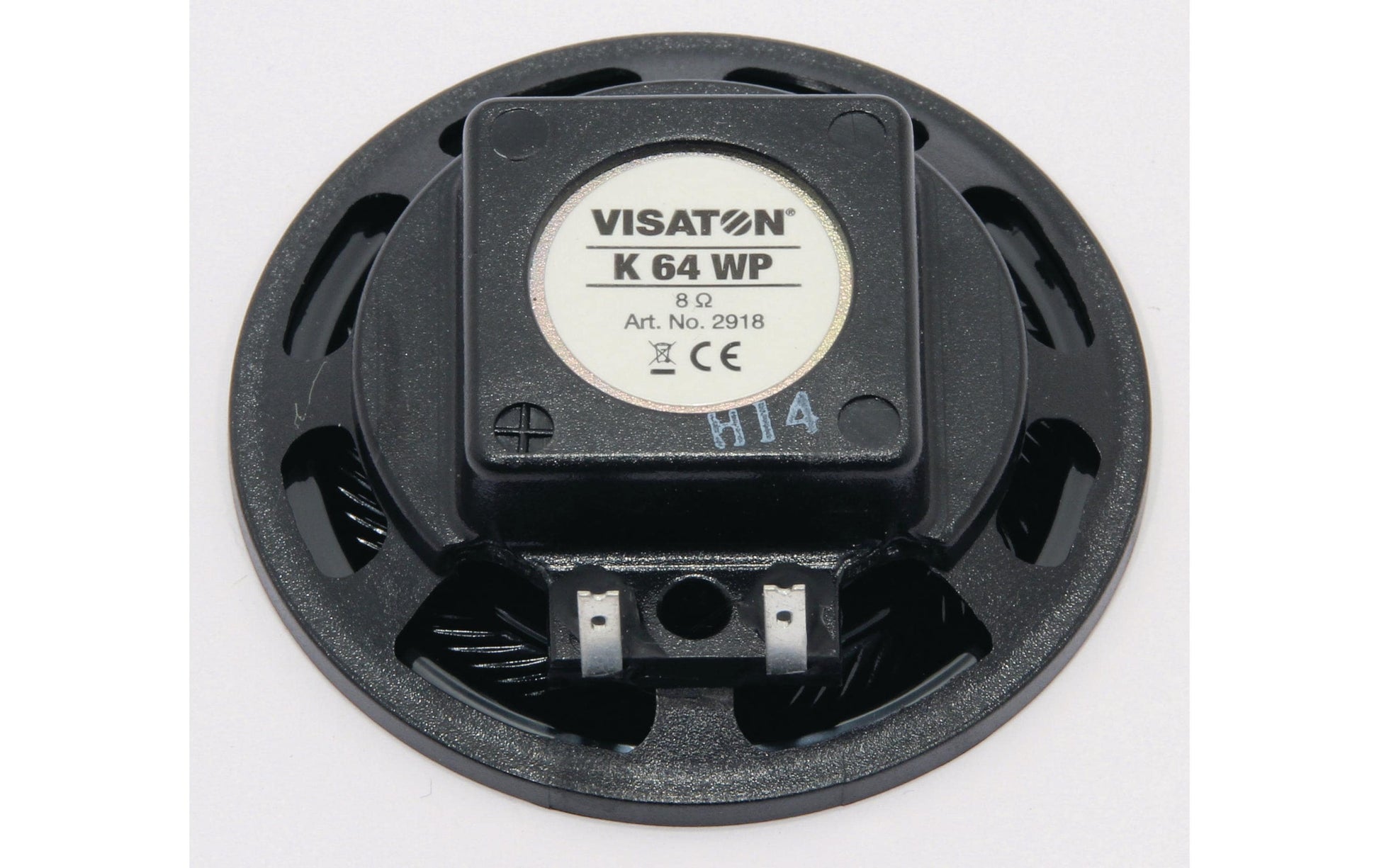 Visaton K 64 WP – Breitbandtreiber – 8 Ω, 2 W, Oval, Schwarz