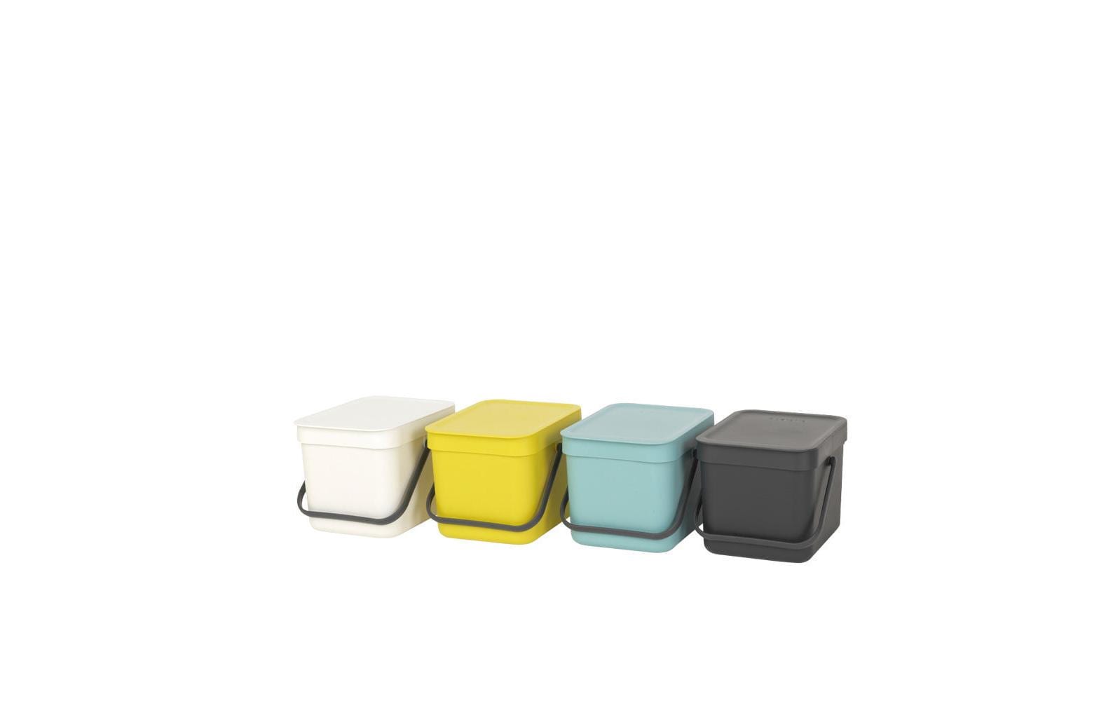 Brabantia Komposteimer Sort & Go – 6 l – Kunststoff, rechteckig – Mint