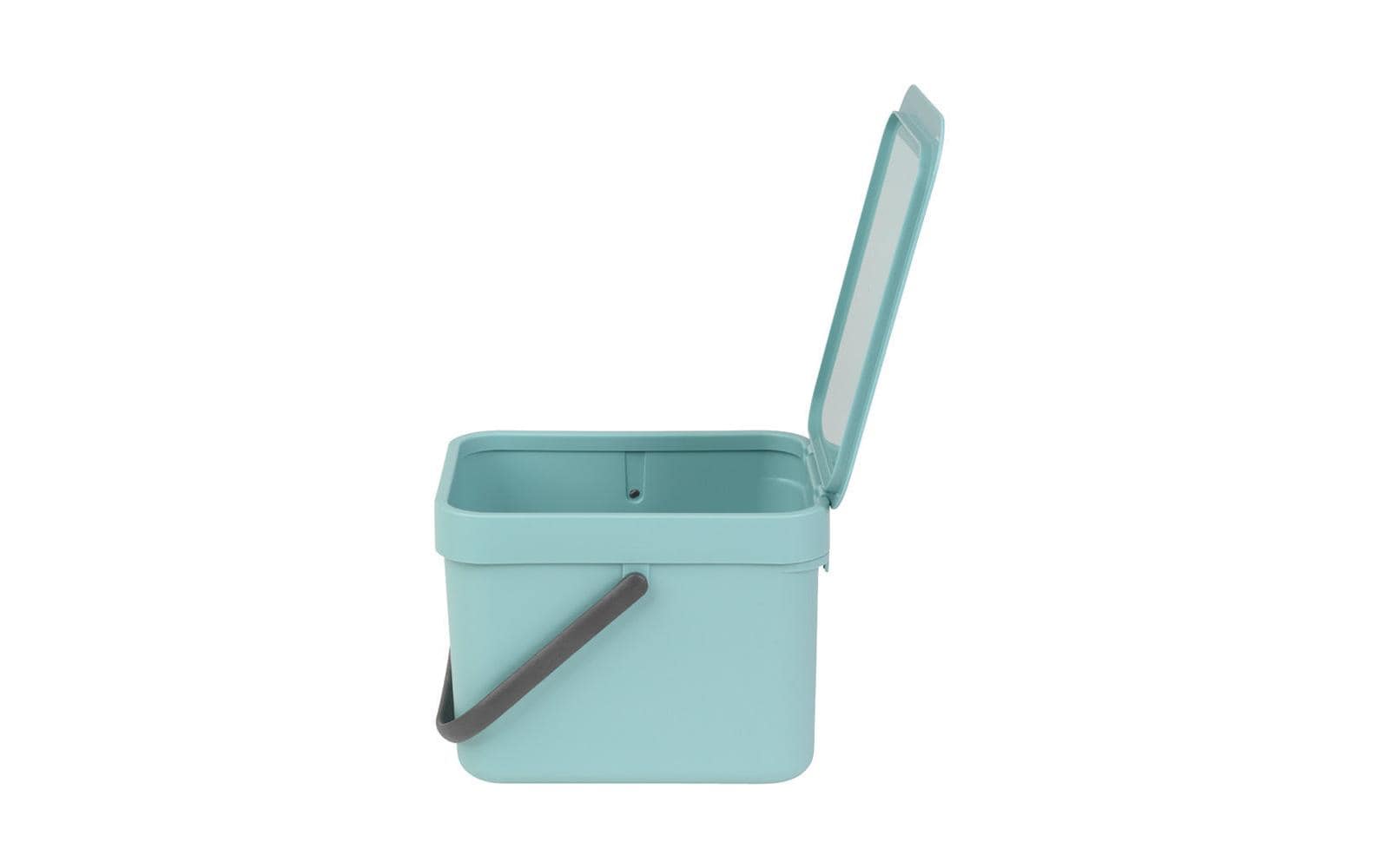 Brabantia Komposteimer Sort & Go – 6 l – Kunststoff, rechteckig – Mint