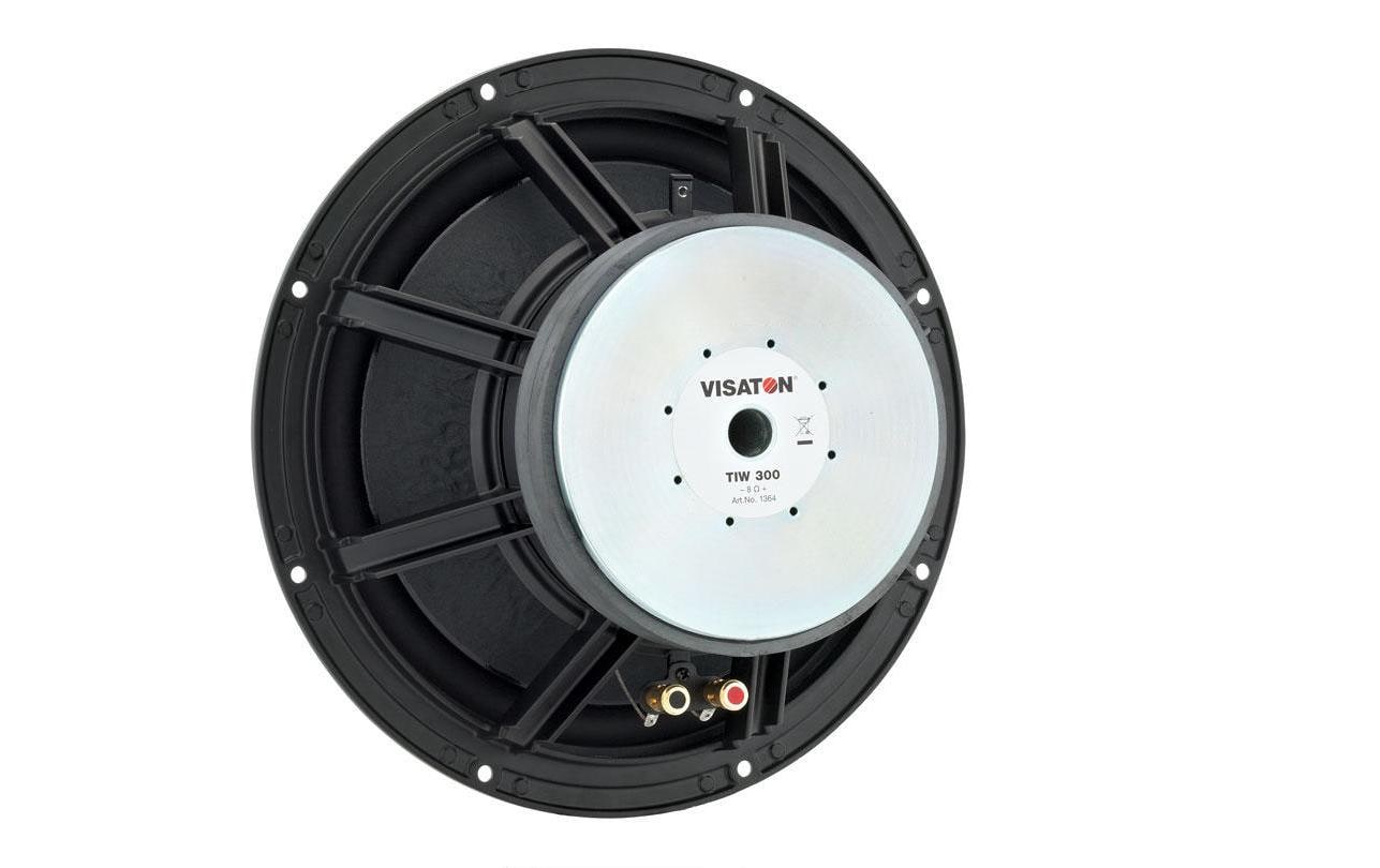 Visaton TIW 300 – Tieftöner, 12", 300 W, 8 Ohm, 90 dB, Einbau
