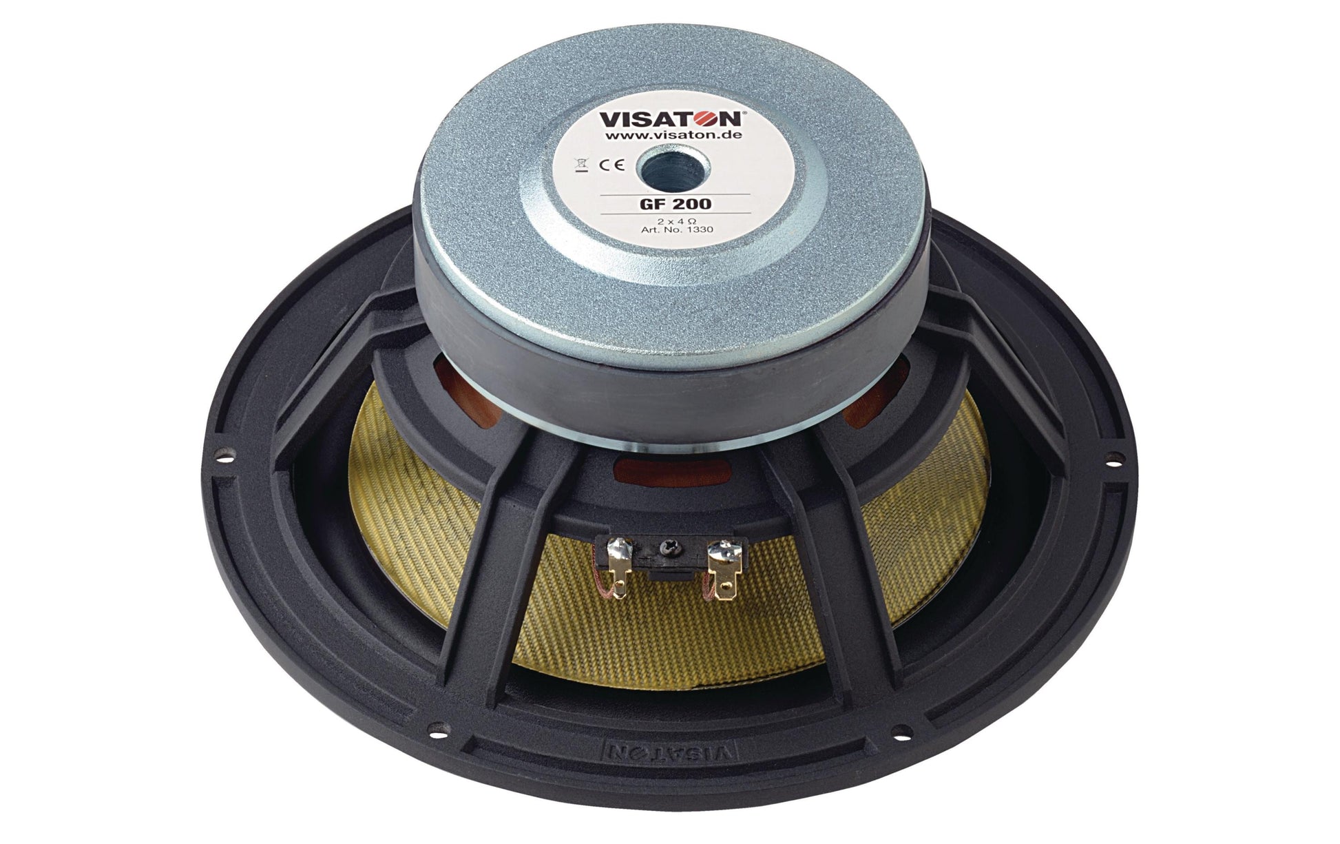 Visaton GF 200 – Tieftöner, 8", 120 W, 2×4 Ω