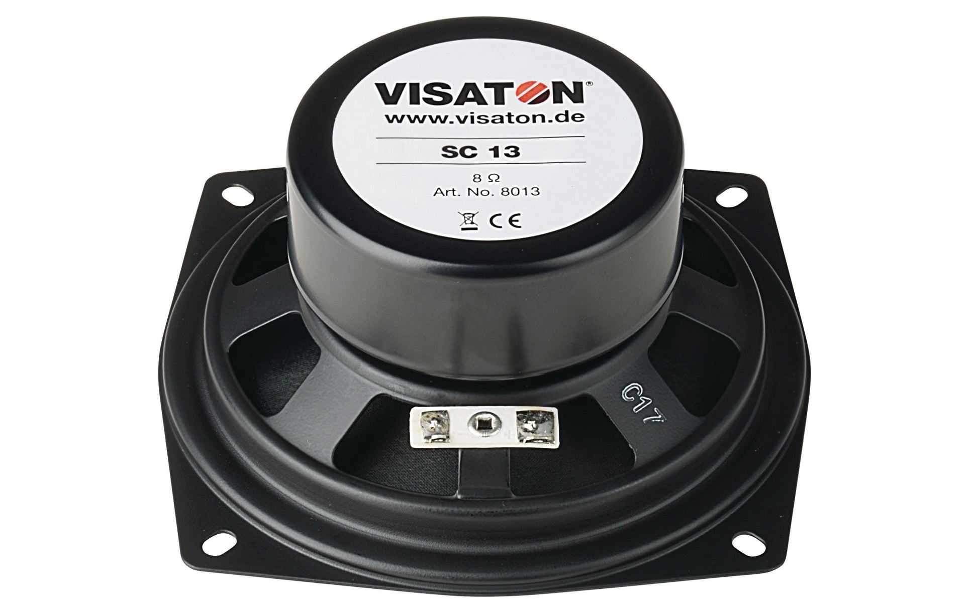 Visaton SC 13 – Breitbandtreiber – 8 Ω, 40 W, 5", Schwarz