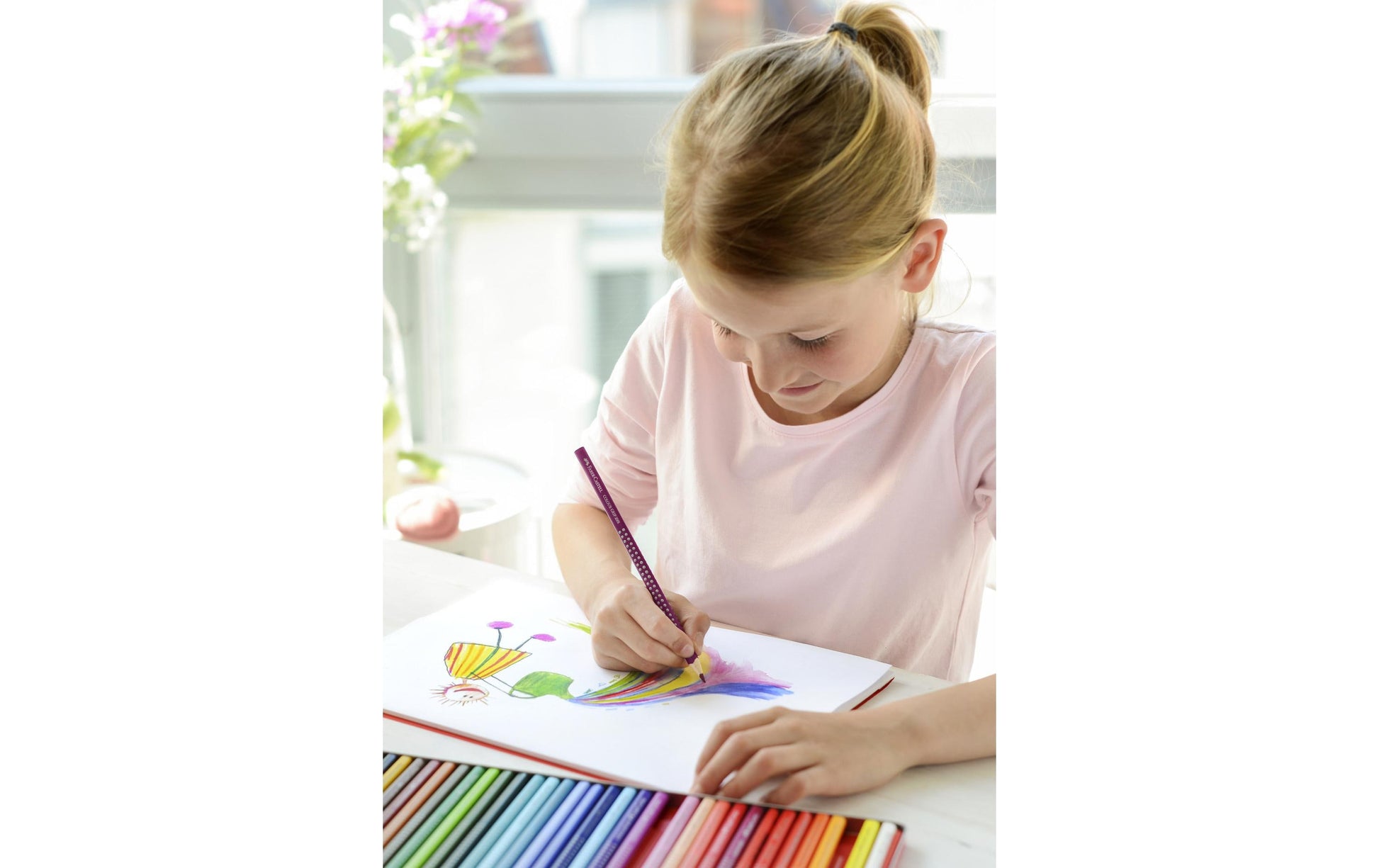 Faber-Castell Aquarellfarbstifte – 36 Farben, im Metalletui, Ø 3 mm, dreikantig, FSC