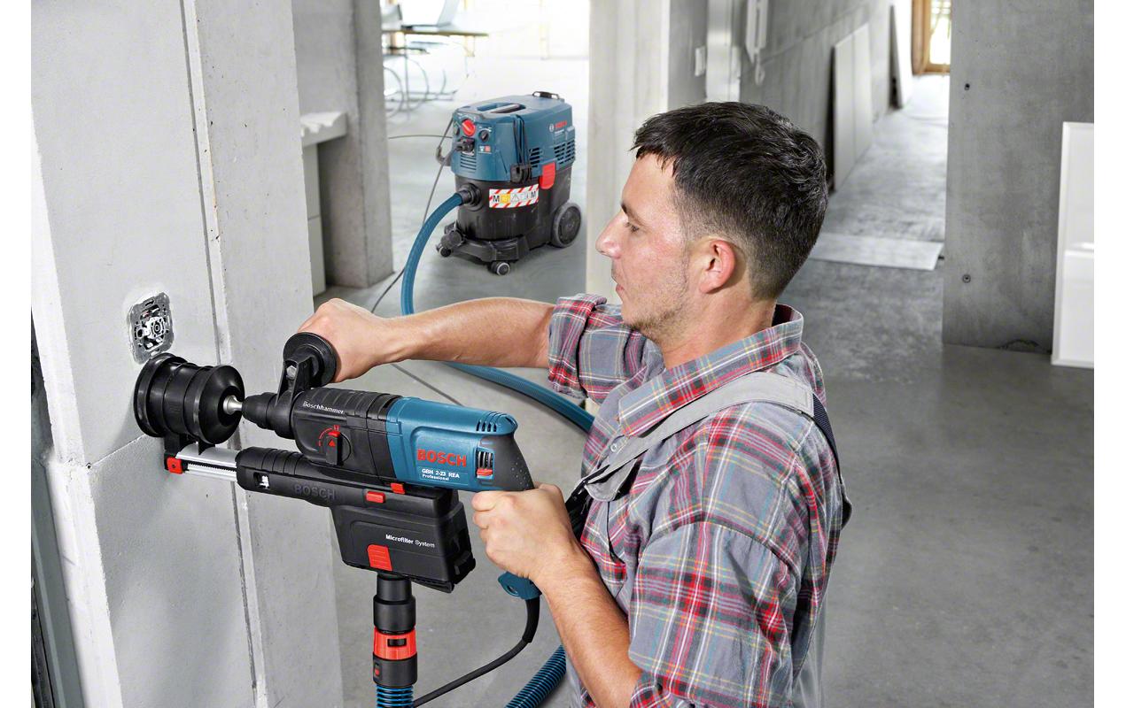 Bosch Professionelle Absauganlage GAS 35 M AFC – 1380 W, 35 l, Netzbetrieb, Schlauch 5 m