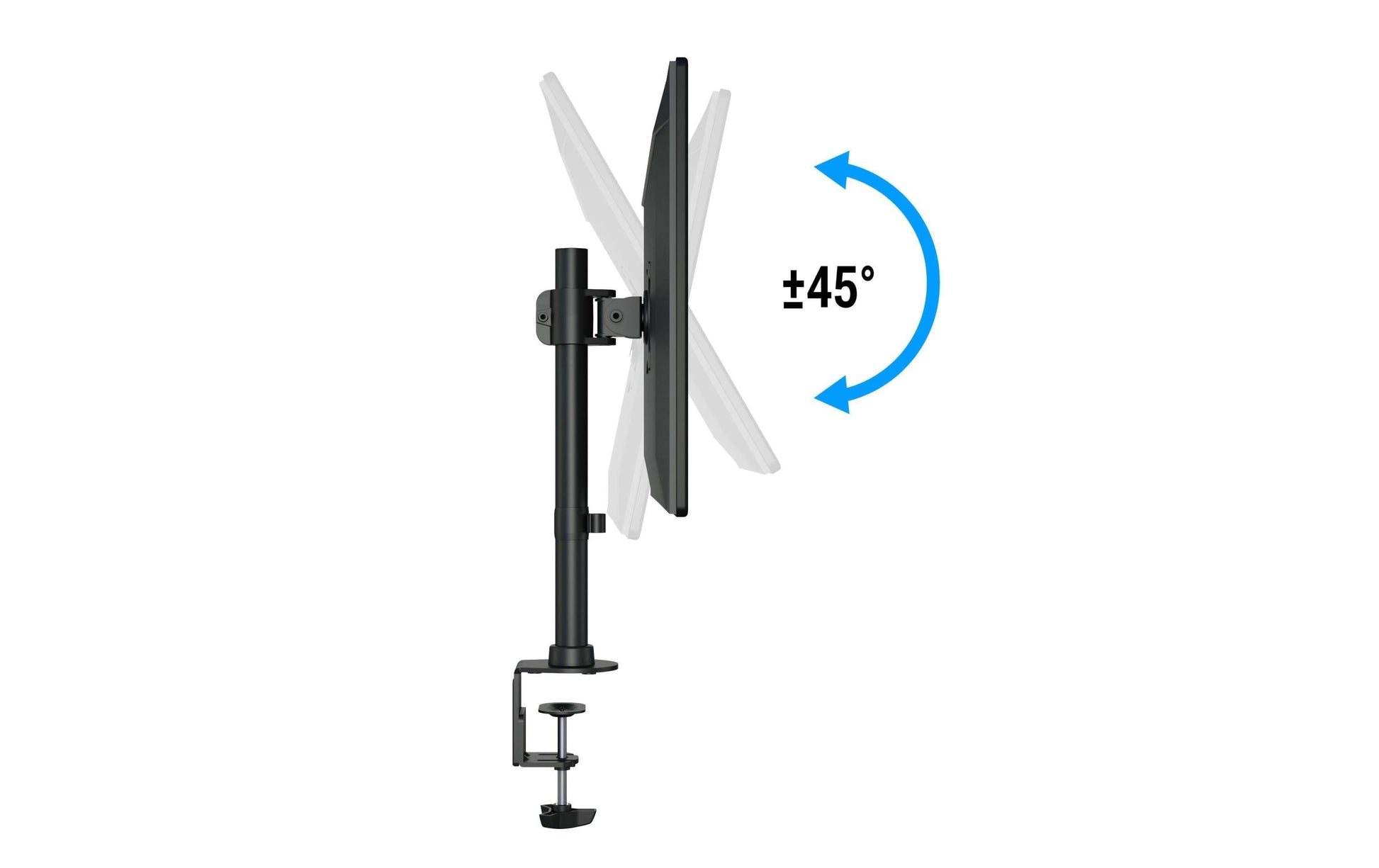 Multibrackets basic 3293 – Monitorhalterung, bis 27", VESA 100 × 100 mm, 10 kg, neigbar, schwarz